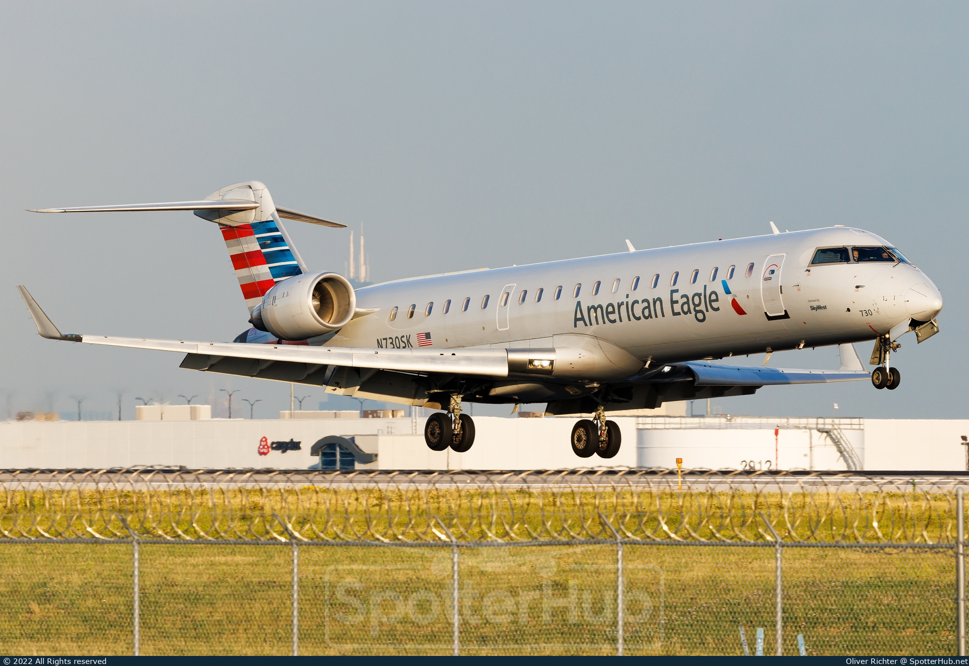 Photo of N730SK - Bombardier CRJ-701ER operated by American Eagle (opb SkyWest Airlines)