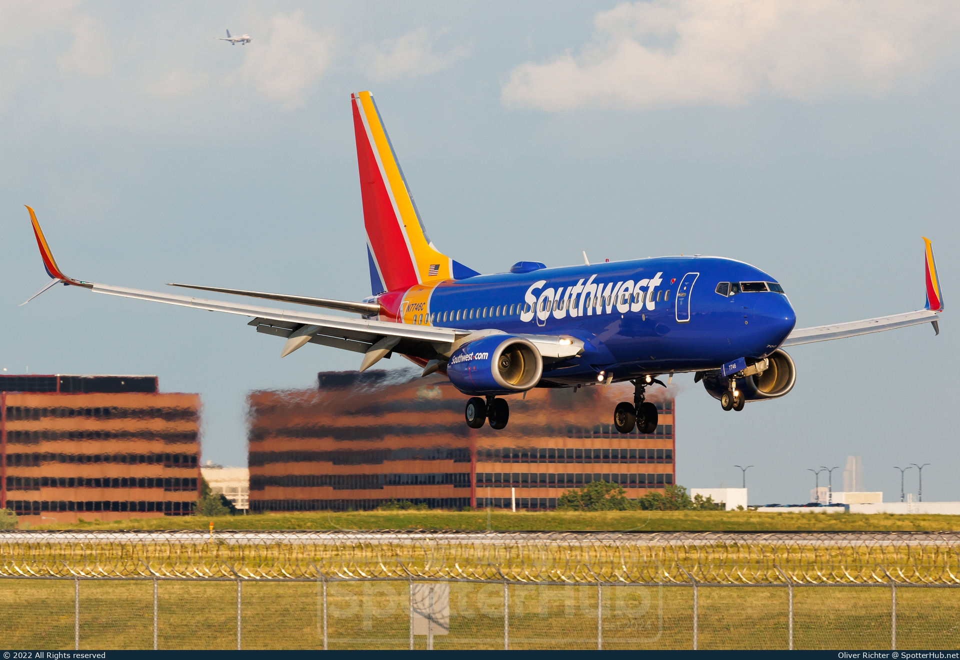 Photo of N7746C - Boeing 737-7BD operated by Southwest Airlines