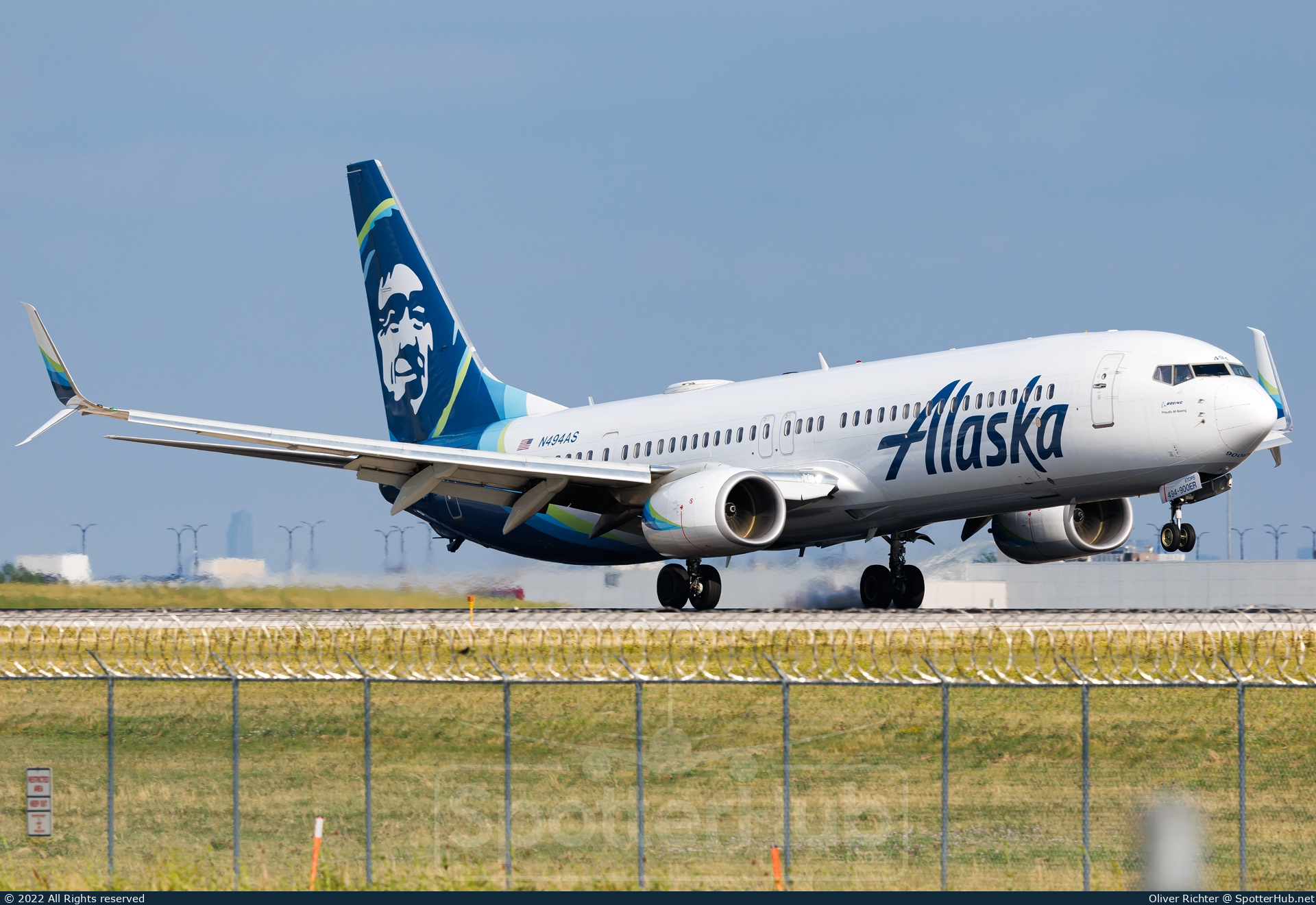 Photo of N494AS - Boeing 737-990(ER) operated by Alaska Airlines