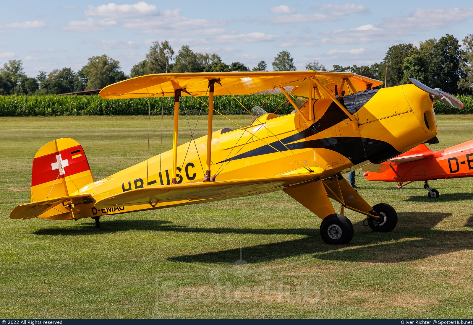 Photo of D-EMAU - Bücker Bü 131B Jungmann operated by Luftraum Süd - Das Fliegende Museum