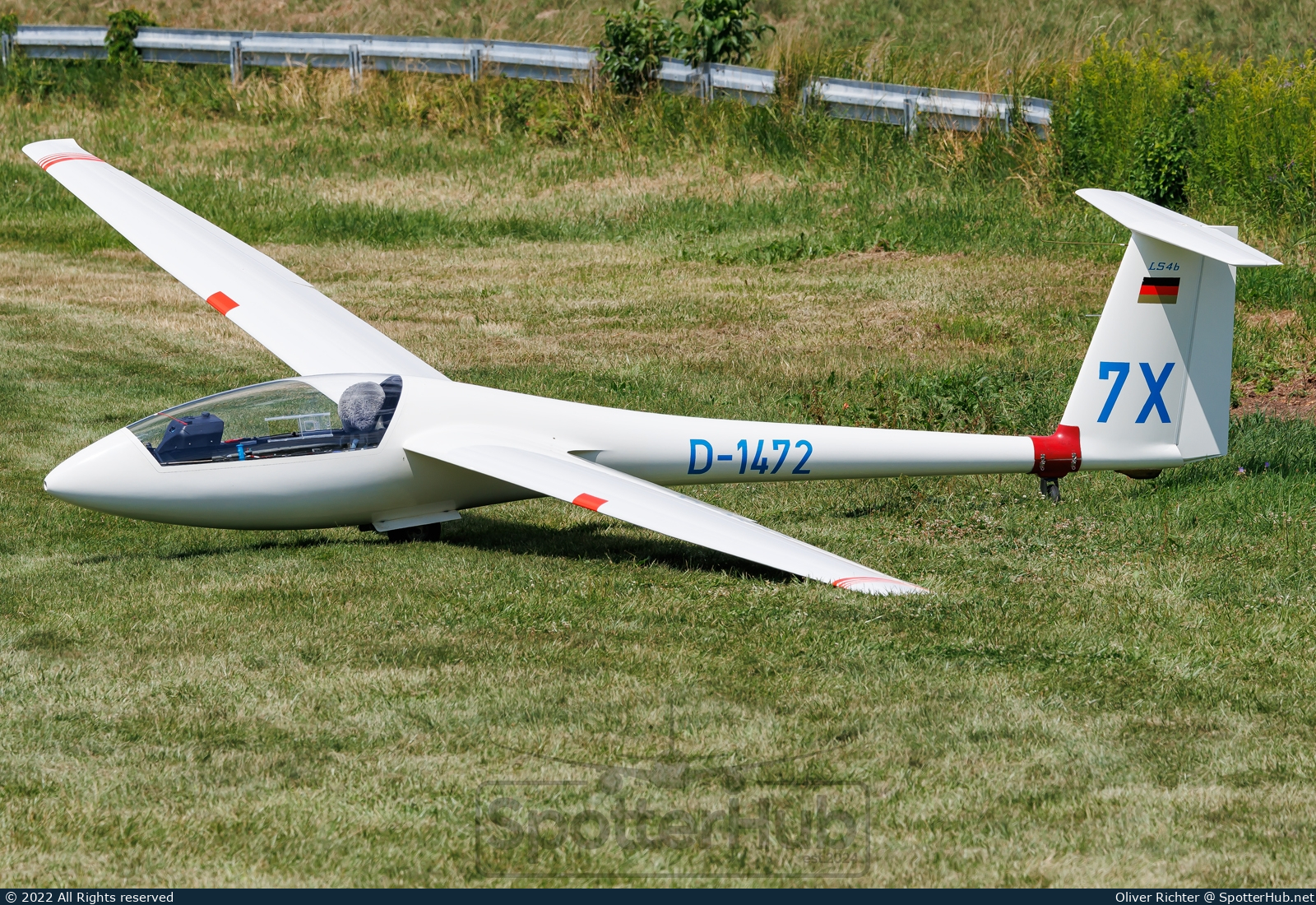 Photo of D-1472 - Rolladen-Schneider LS4-b operated by Sportflieger-Club Hockenheim