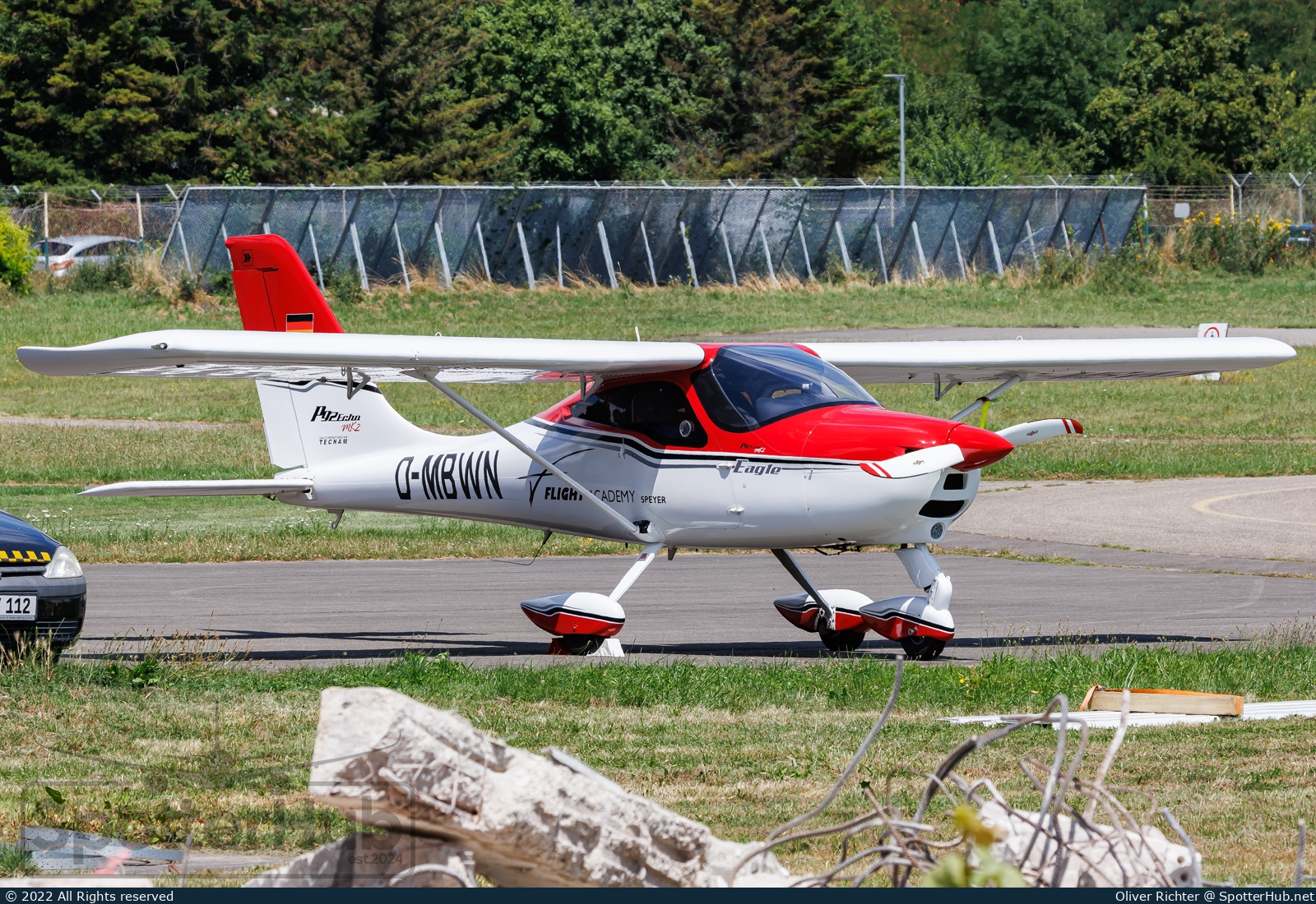 Photo of D-MBWN - Tecnam P92 Echo Mk.II operated by Flight Academy Speyer