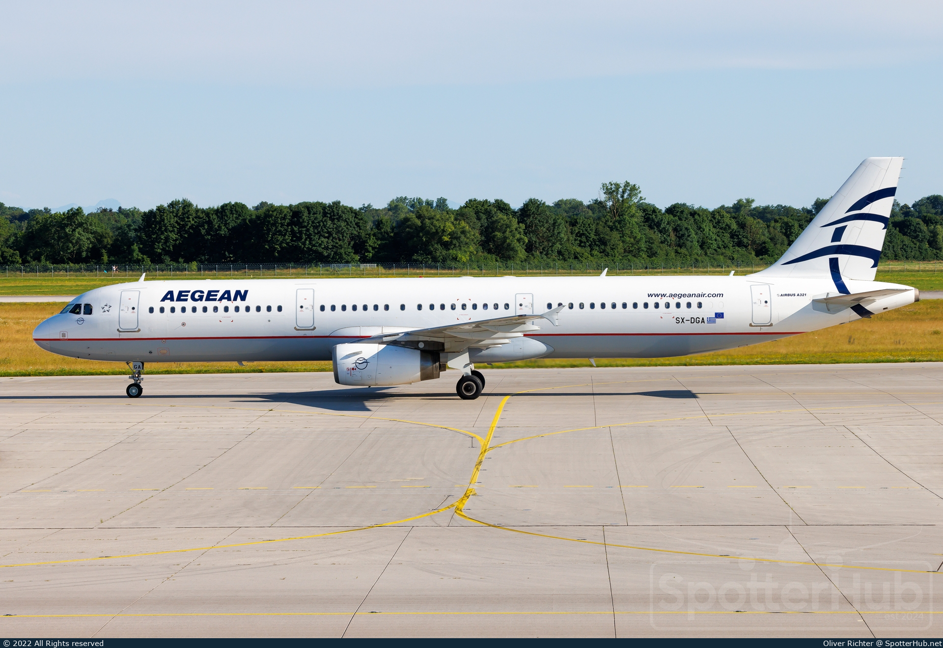 Photo of SX-DGA - Airbus A321-231 operated by Aegean Airlines