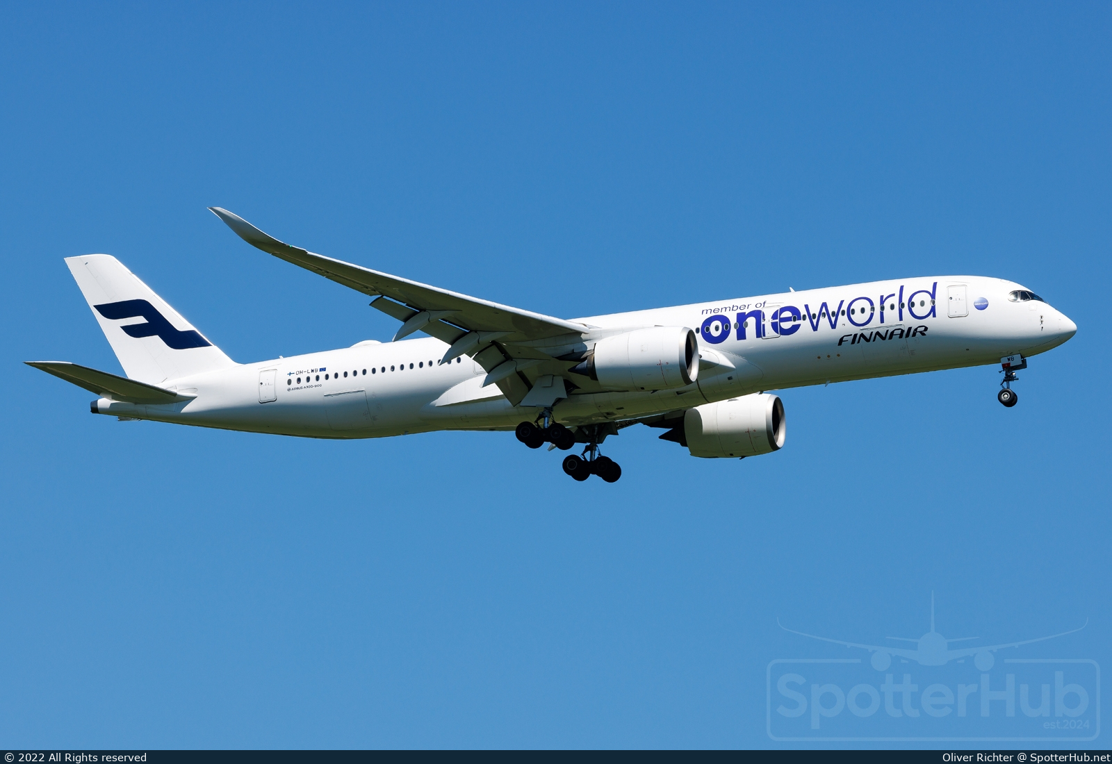 Photo of OH-LWB - Airbus A350-941 operated by Finnair
