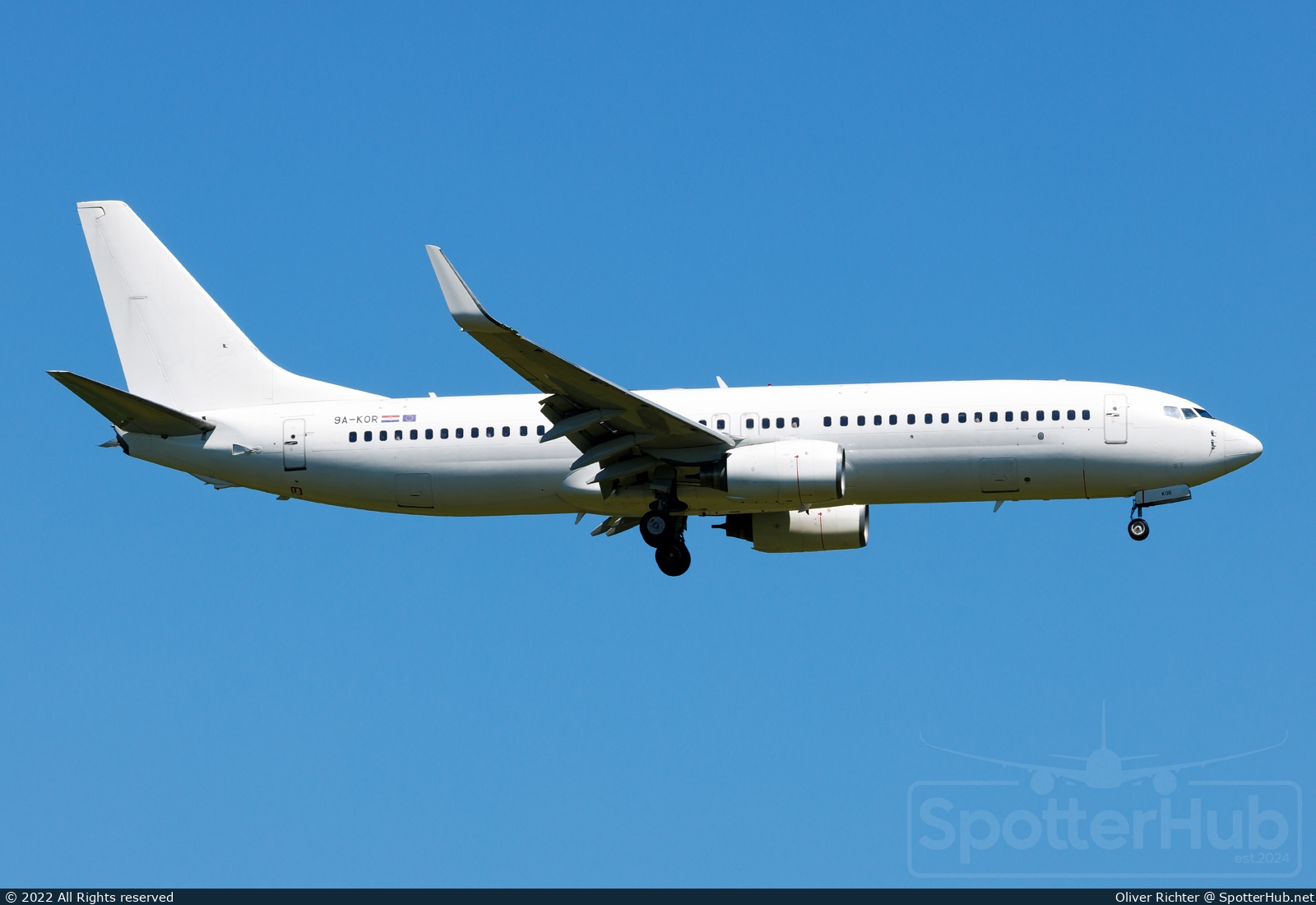 Photo of 9A-KOR - Boeing 737-8GJ operated by ETF Airways
