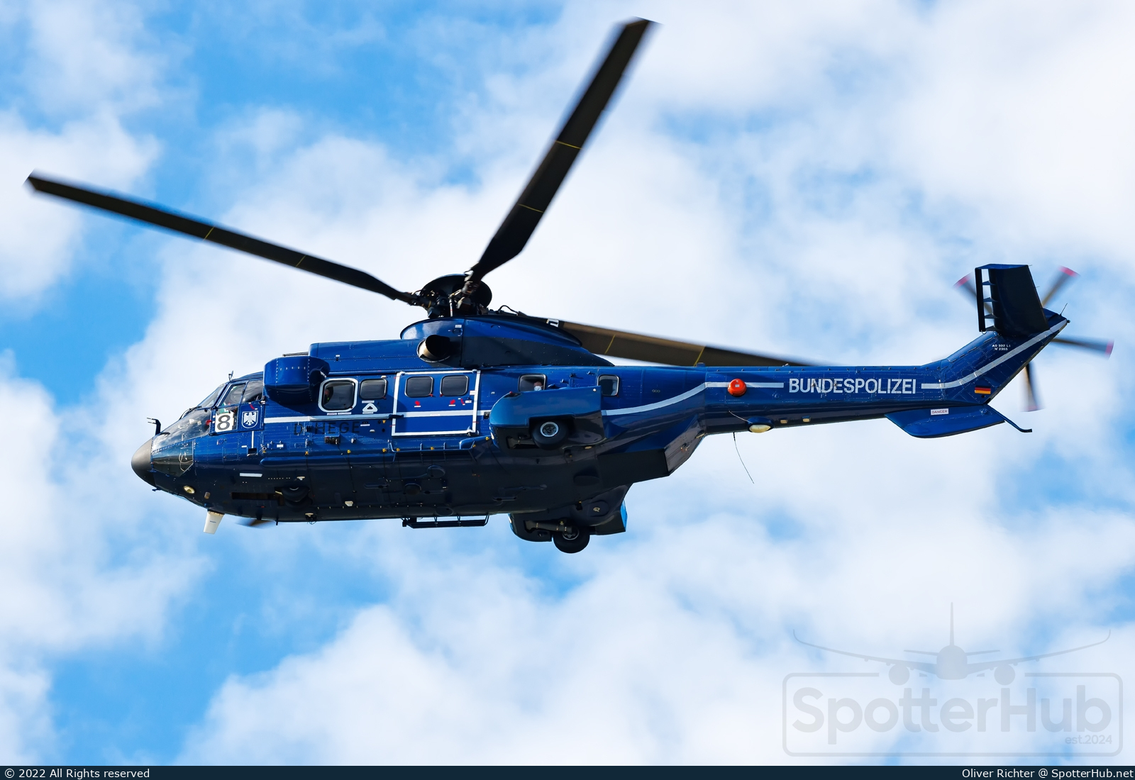 Photo of D-HEGE - Aérospatiale AS332L1 Super Puma operated by German Police - Bundespolizei