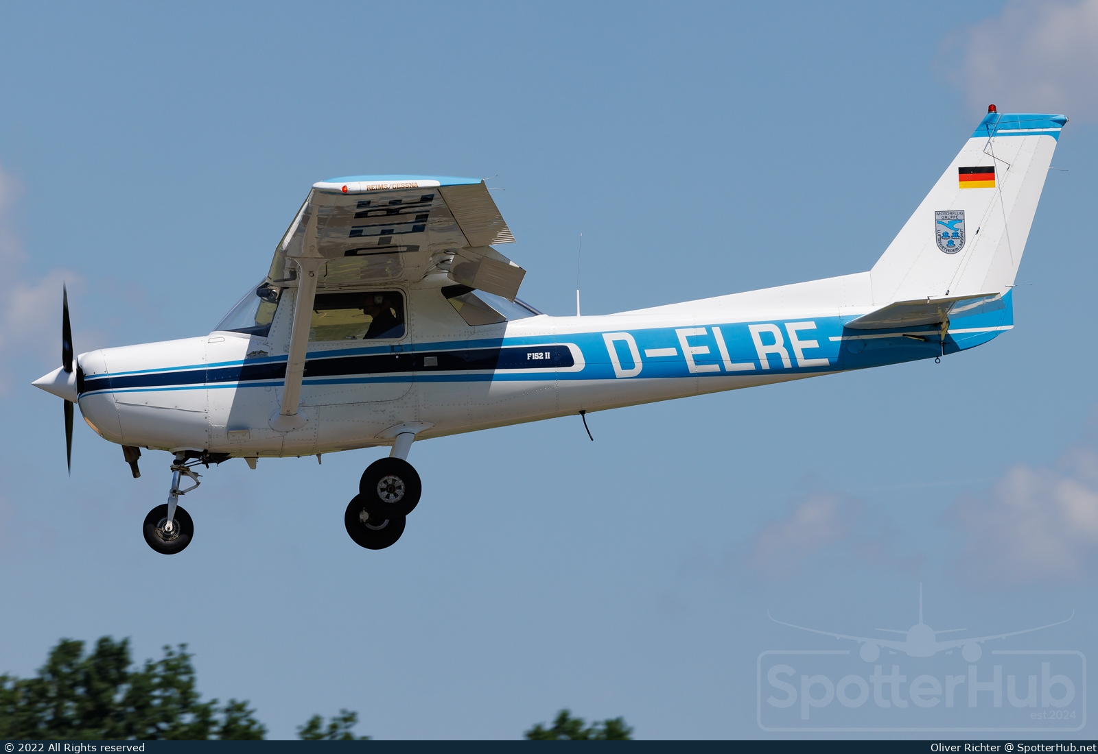 Photo of D-ELRE - Reims-Cessna F152 II operated by Luftsportverein Landshut