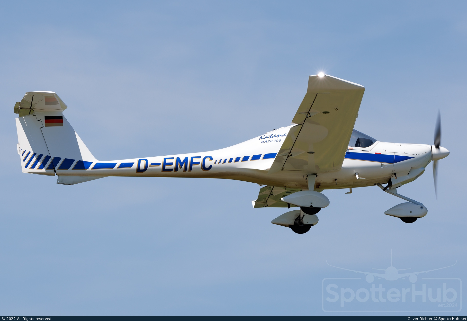 Photo of D-EMFC - Diamond DA20-100 Katana operated by Fliegerclub Mühldorf