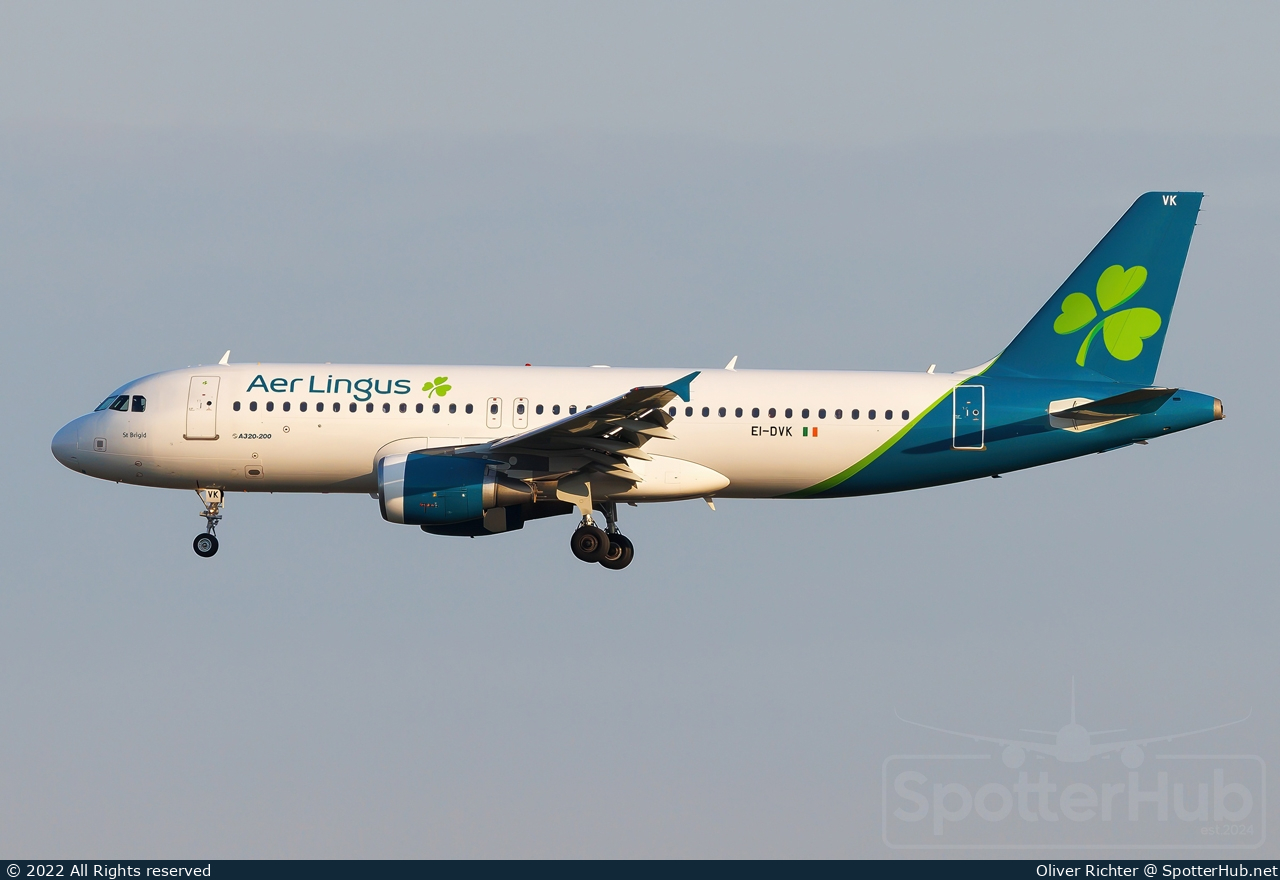 Photo of EI-DVK - Airbus A320-214 operated by Aer Lingus