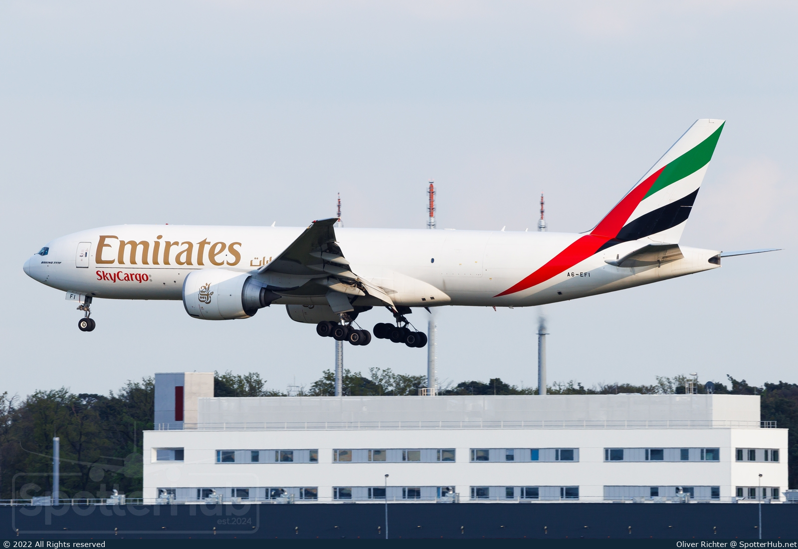 Photo of A6-EFI - Boeing 777-F1H operated by Emirates SkyCargo