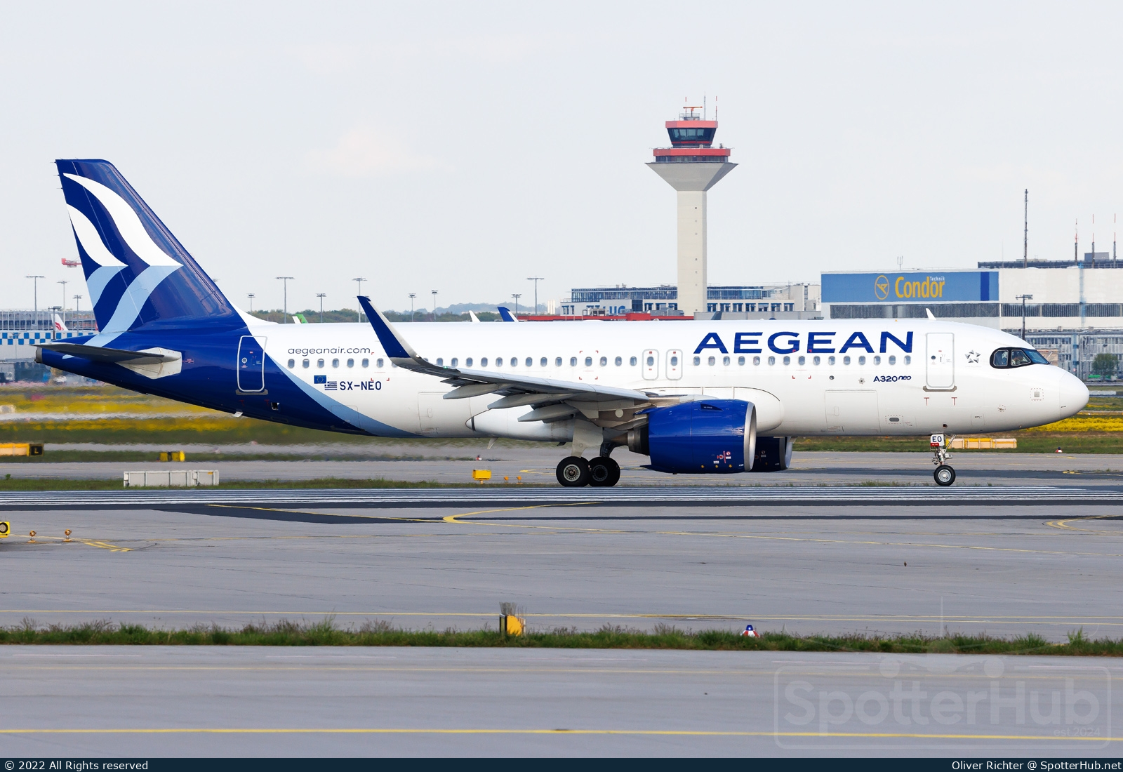 Photo of SX-NEO - Airbus A320-271N operated by Aegean Airlines
