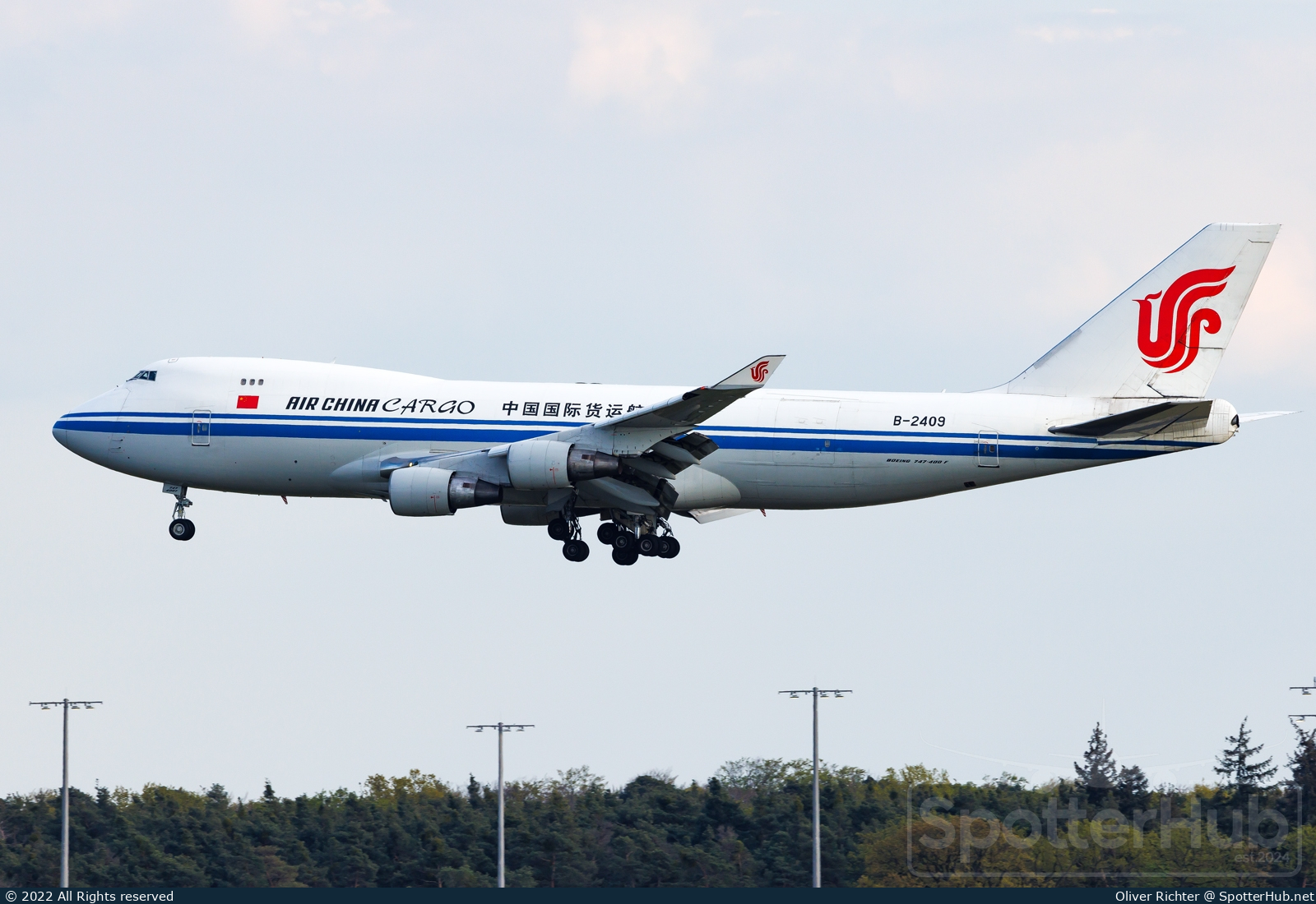 Photo of B-2409 - Boeing 747-412F operated by Air China Cargo