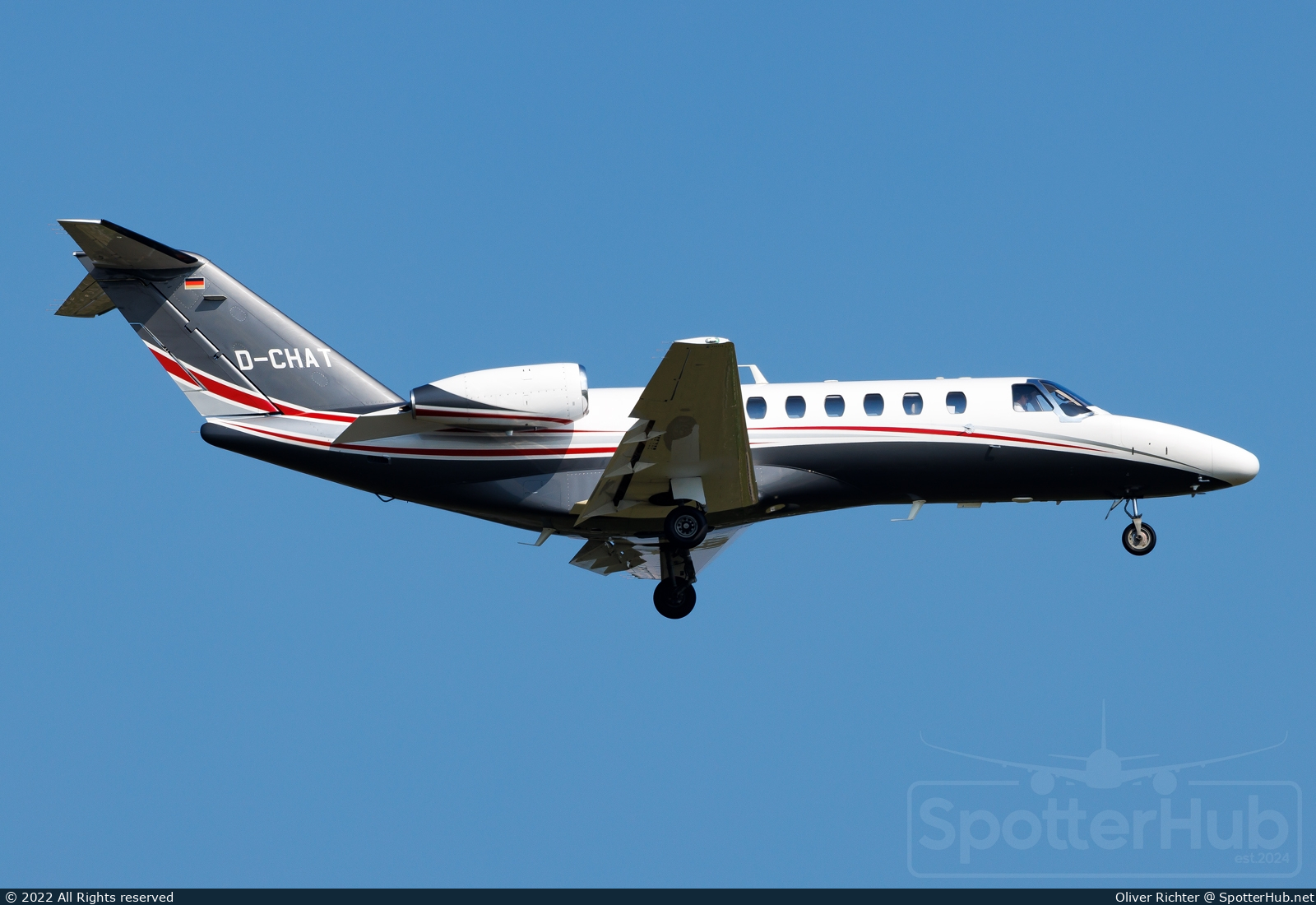 Photo of D-CHAT - Cessna 525B CitationJet CJ3+ operated by E-Aviation