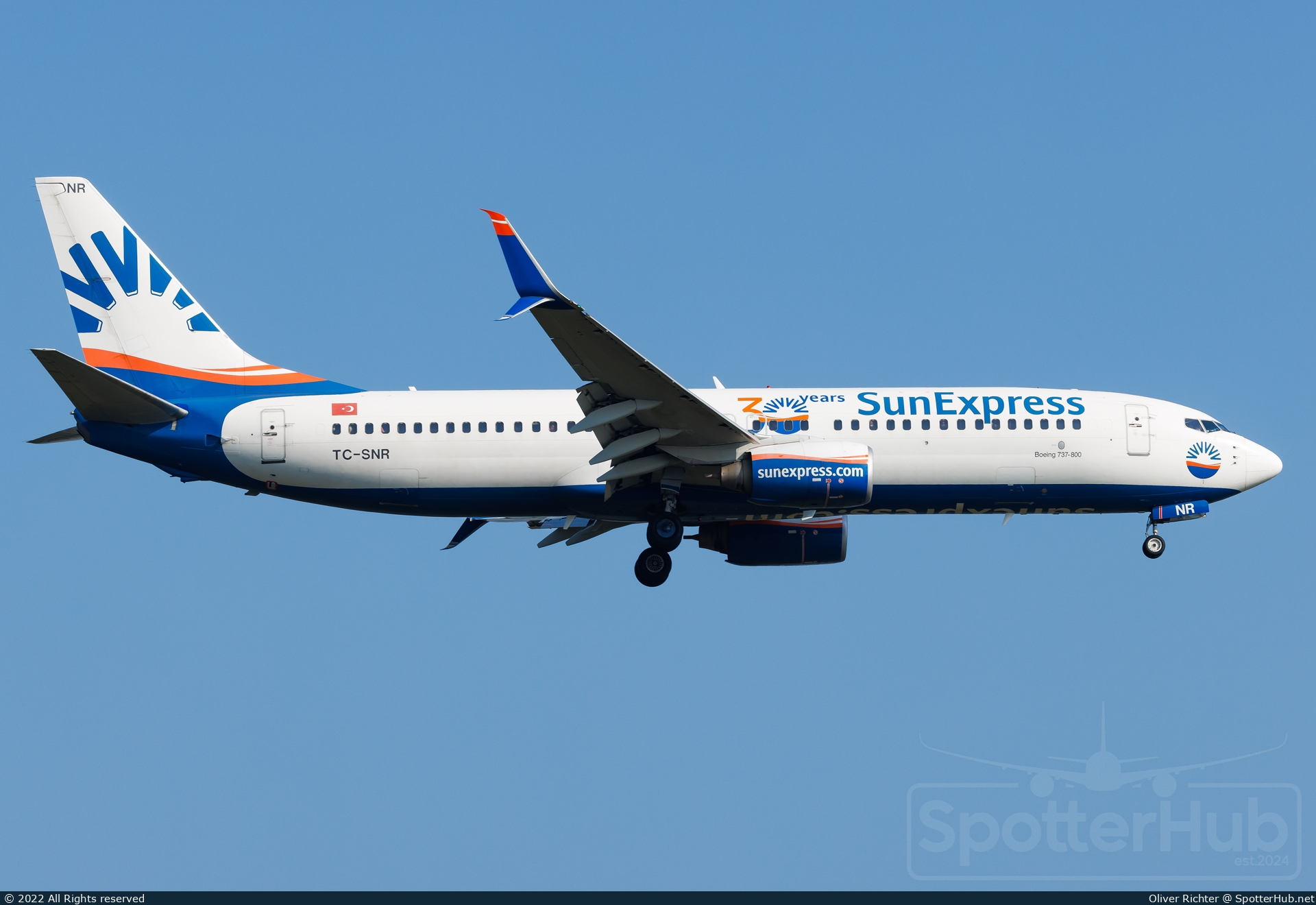 Photo of TC-SNR - Boeing 737-8HC operated by SunExpress
