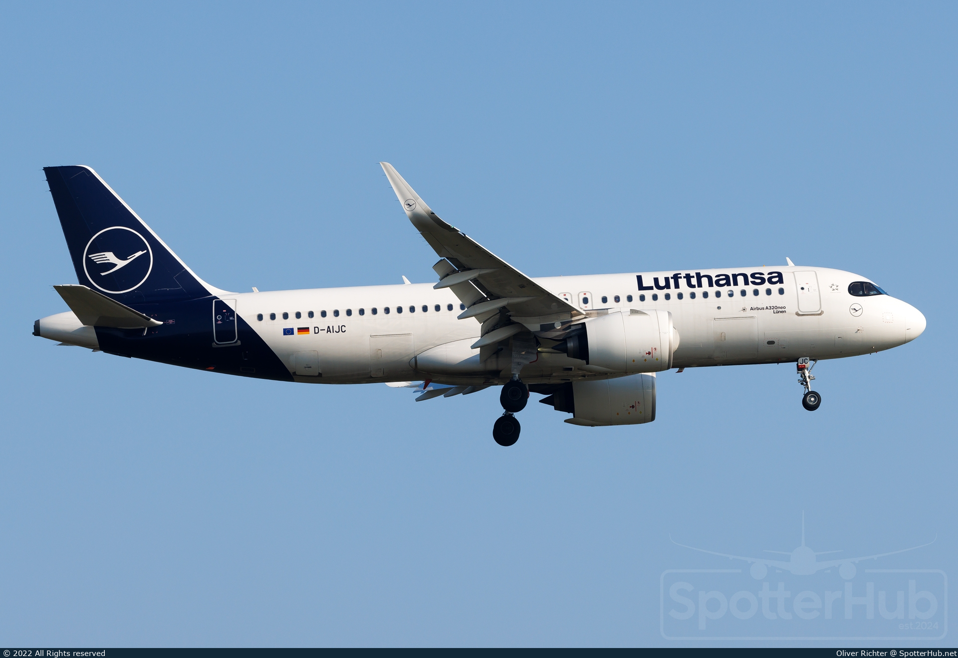 Photo of D-AIJC - Airbus A320-271N operated by Lufthansa