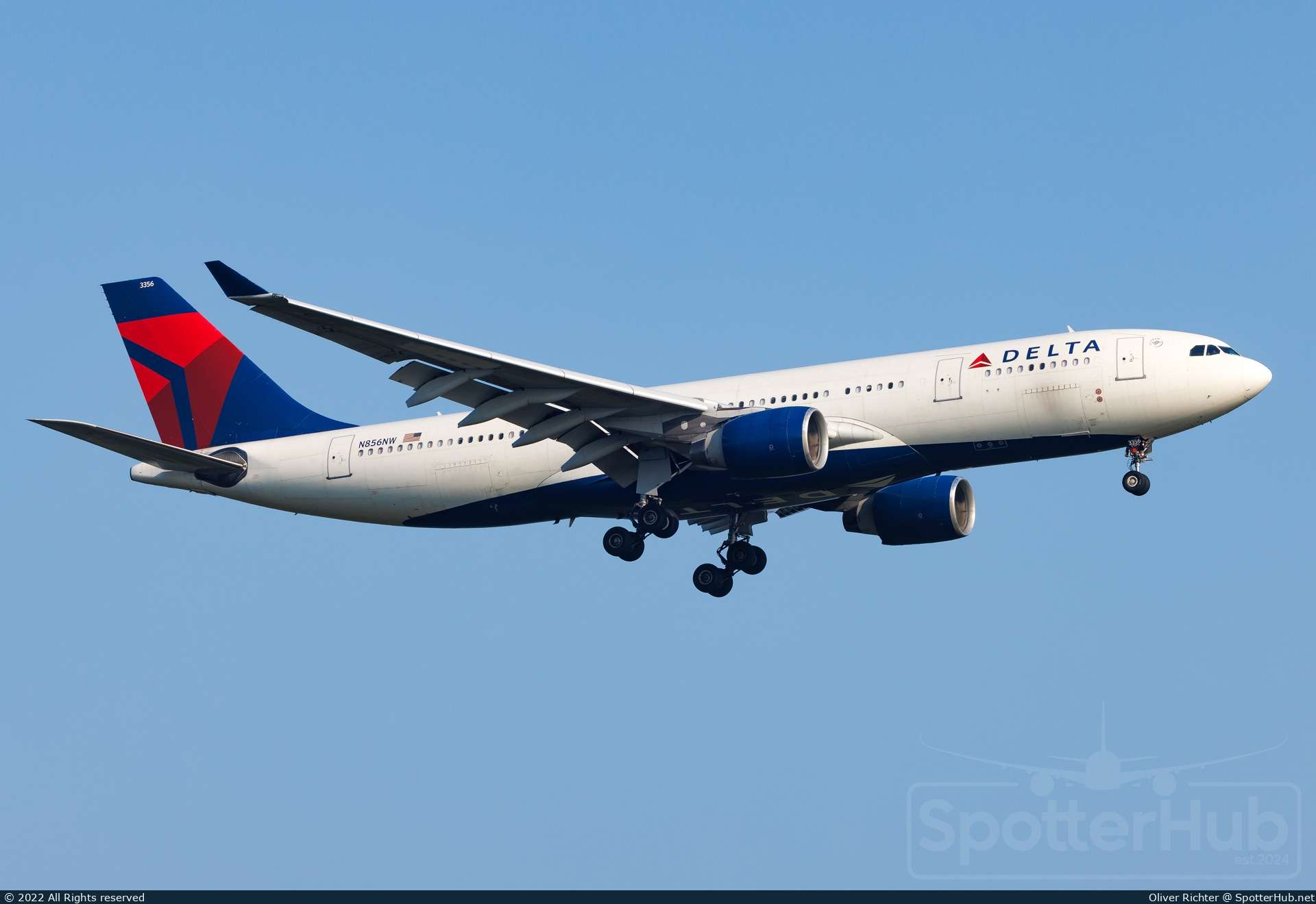 Photo of N856NW - Airbus A330-223 operated by Delta Air Lines