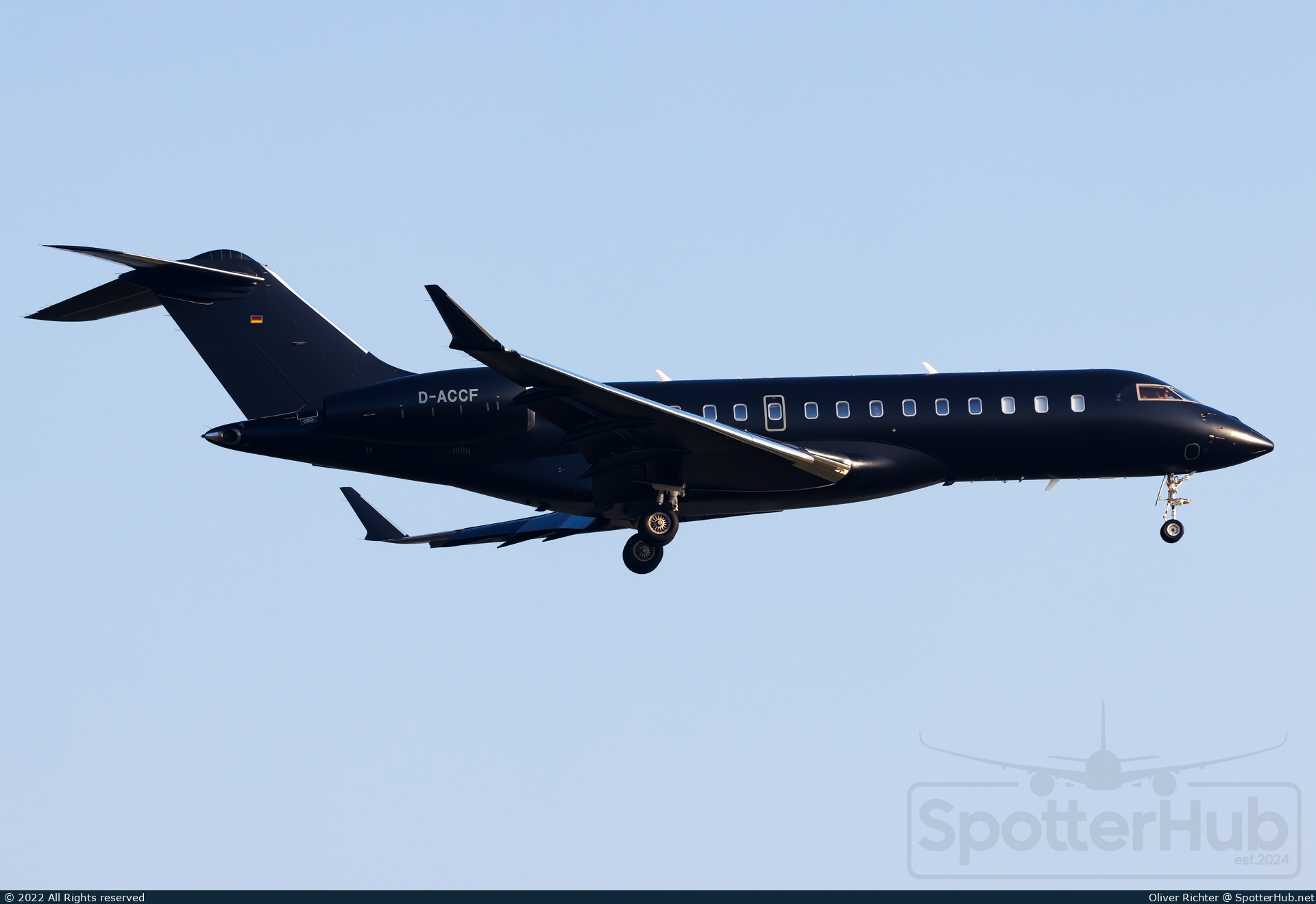 Photo of D-ACCF - Bombardier Global Express XRS operated by MHS Aviation