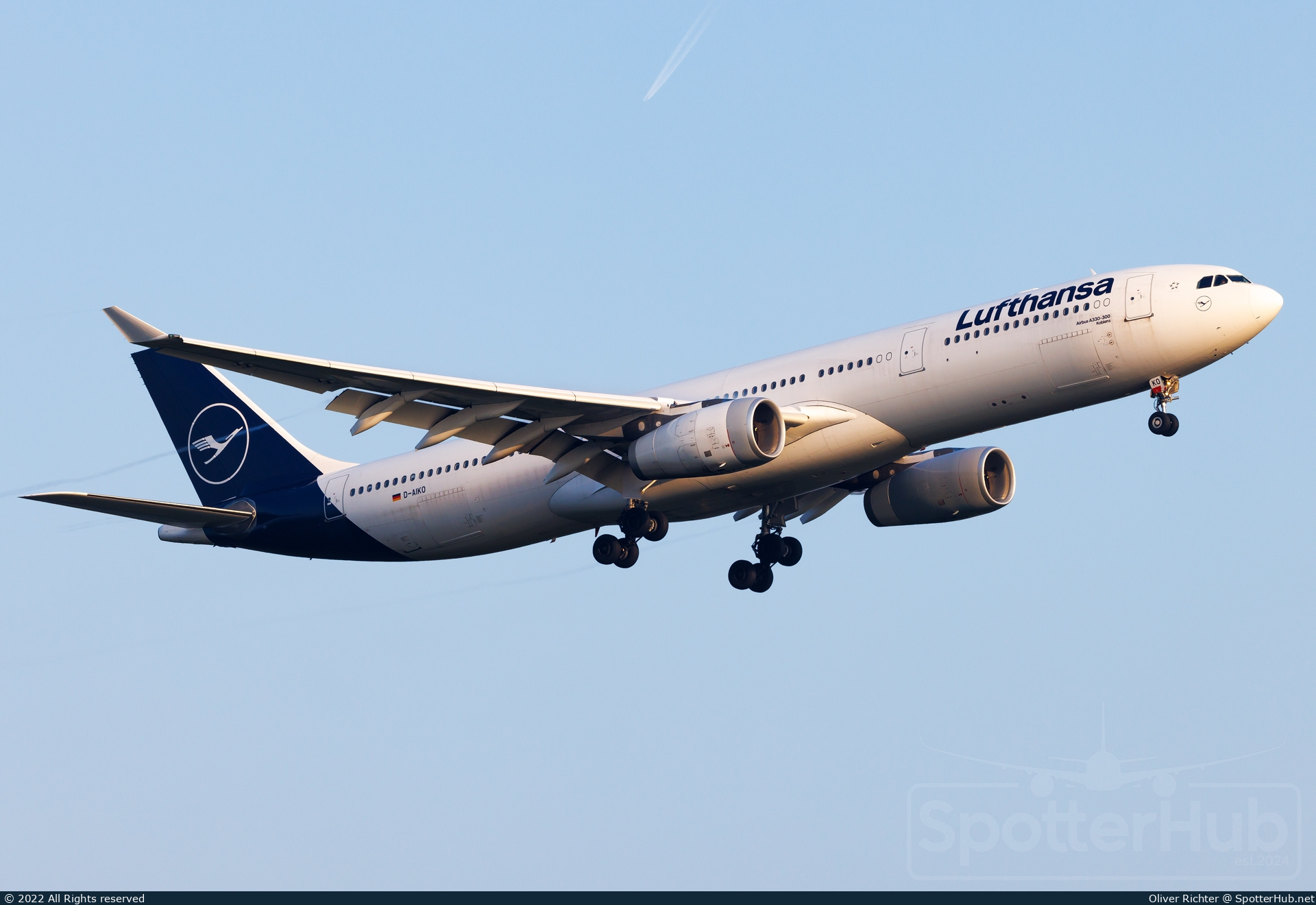 Photo of D-AIKO - Airbus A330-343 operated by Lufthansa