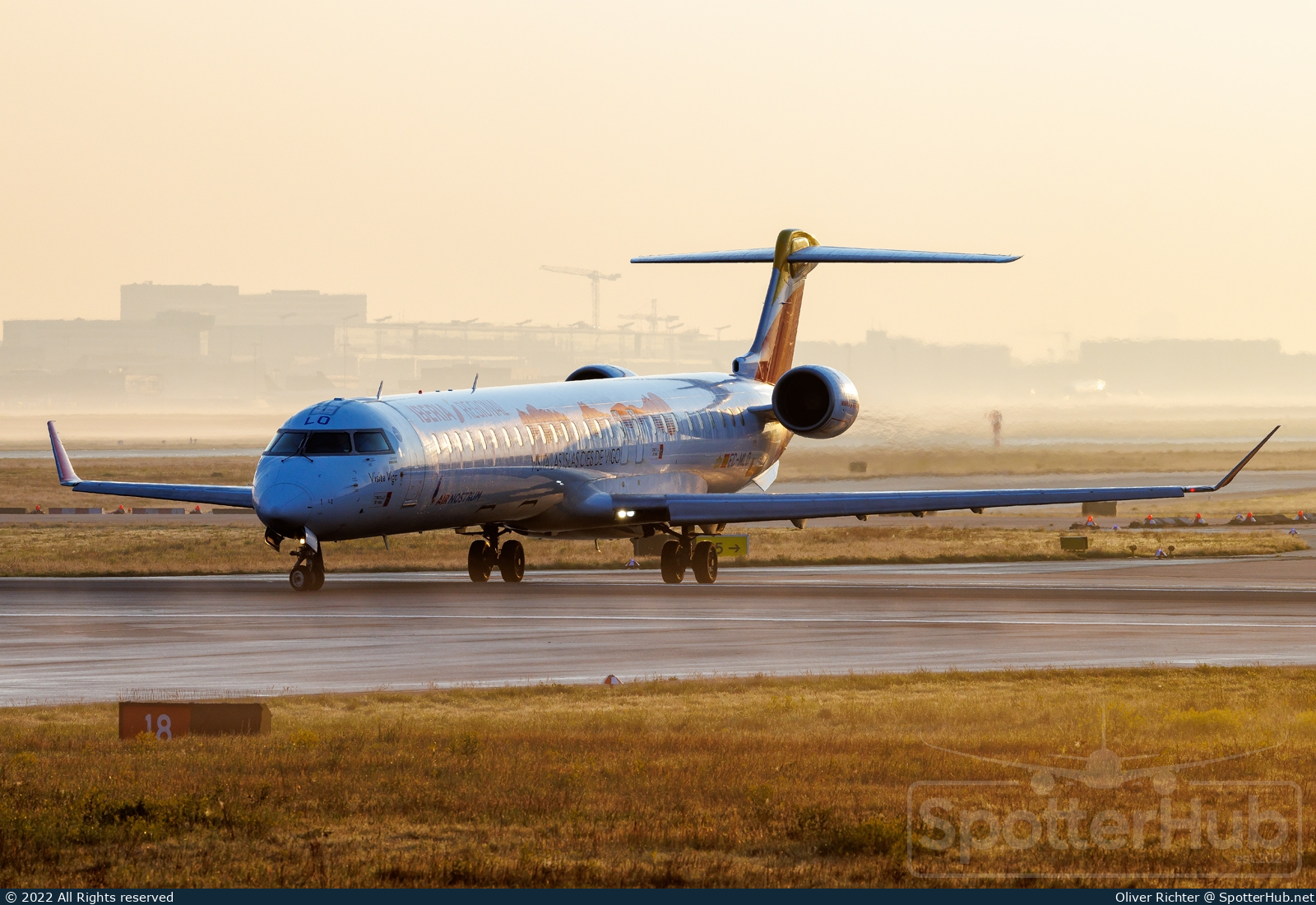 Photo of EC-MLO - Bombardier CRJ-1000 operated by Iberia Regional (opb Air Nostrum)