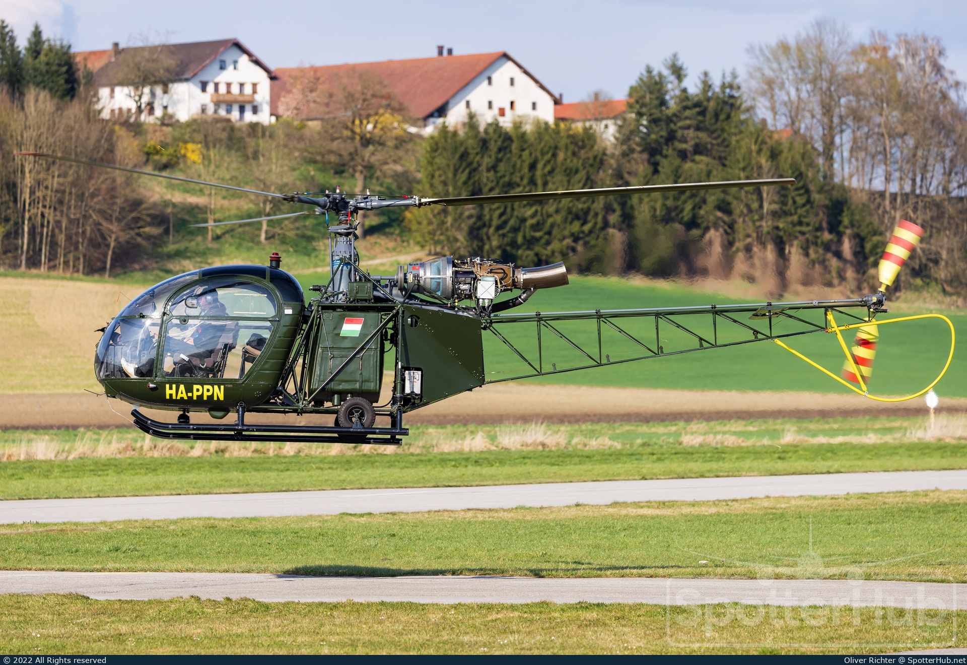 Photo of HA-PPN - Aérospatiale SA318C Alouette II operated by Hidroplan Nord