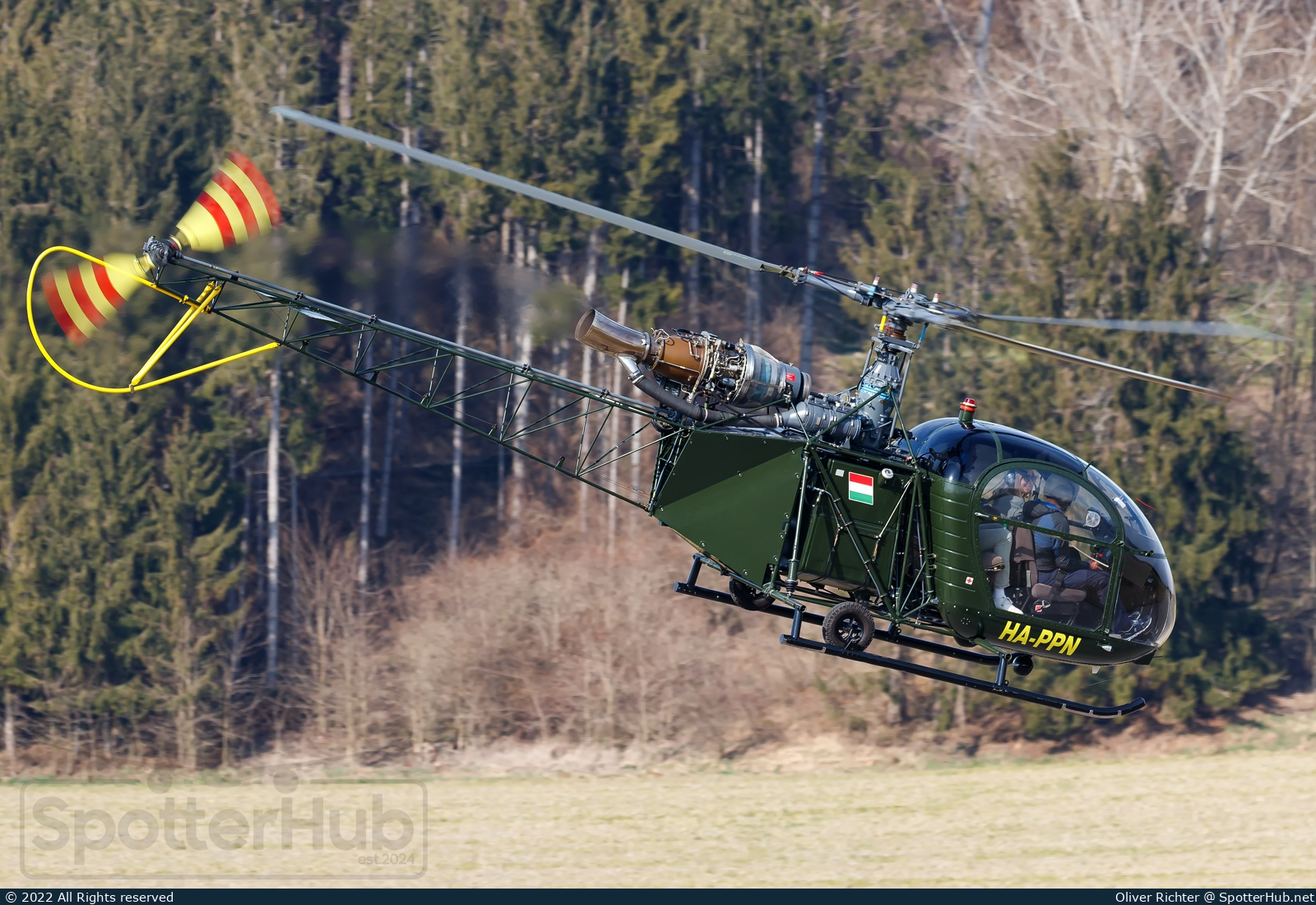 Photo of HA-PPN - Aérospatiale SA318C Alouette II operated by Hidroplan Nord