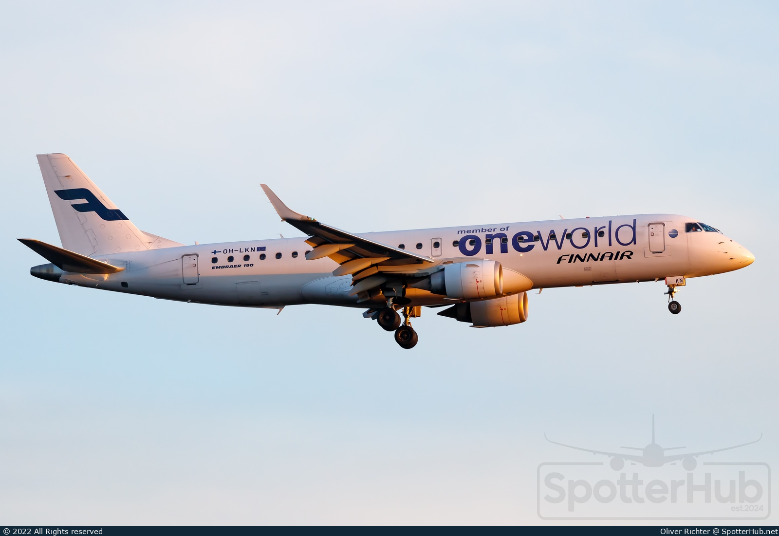 Photo of OH-LKN - Embraer ERJ-190LR operated by Finnair (opb Nordic Regional Airlines)