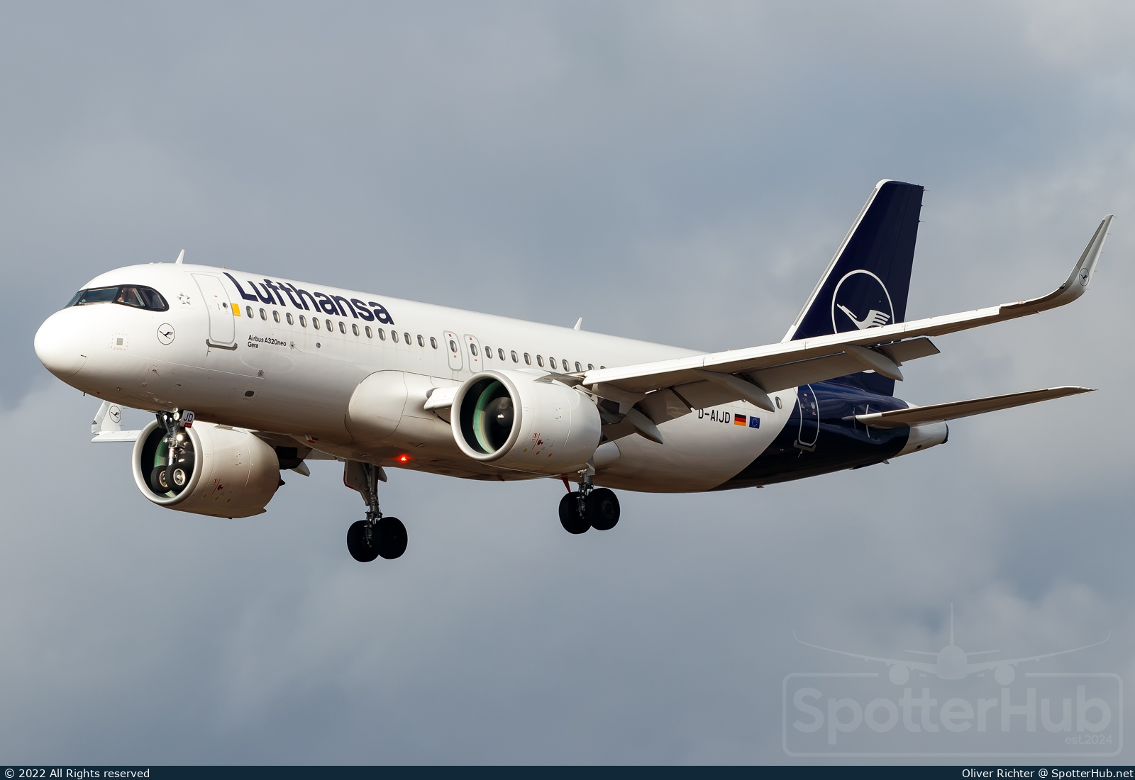 Photo of D-AIJD - Airbus A320-271N operated by Lufthansa