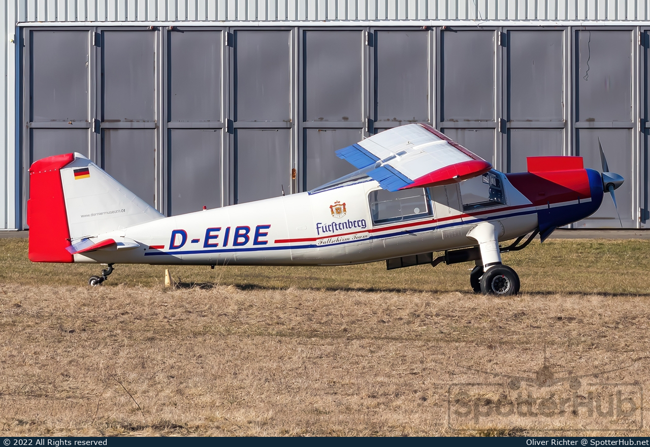 Photo of D-EIBE - Dornier Do 27A-1 operated by Fürstenberg Fallschirm-Team