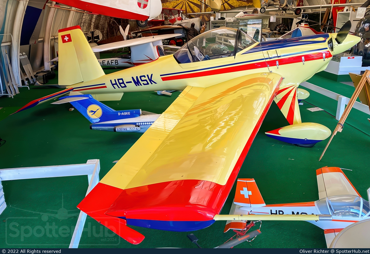 Photo of HB-MSK - Hirth Hi 27 Acrostar Mk.II operated by Internationales Luftfahrt-Museum