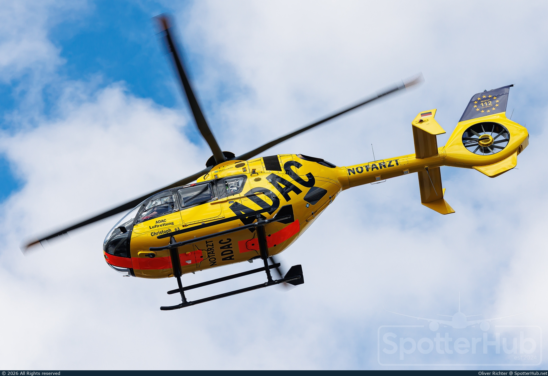 Photo of D-HGWD - Eurocopter EC135 P2+ operated by ADAC Luftrettung