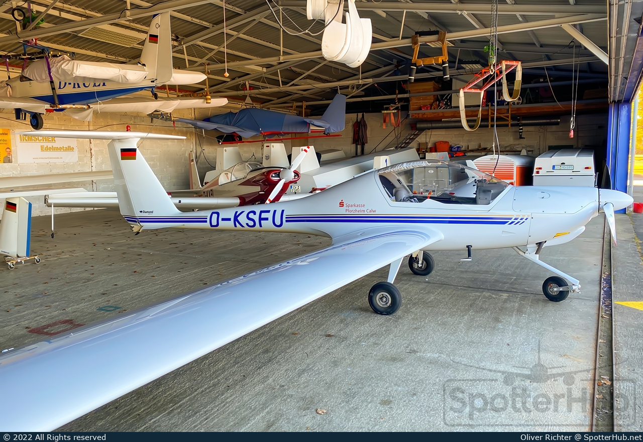 Photo of D-KSFU - Diamond HK36TC Super Dimona operated by Flugsportvereinigung Wächtersberg