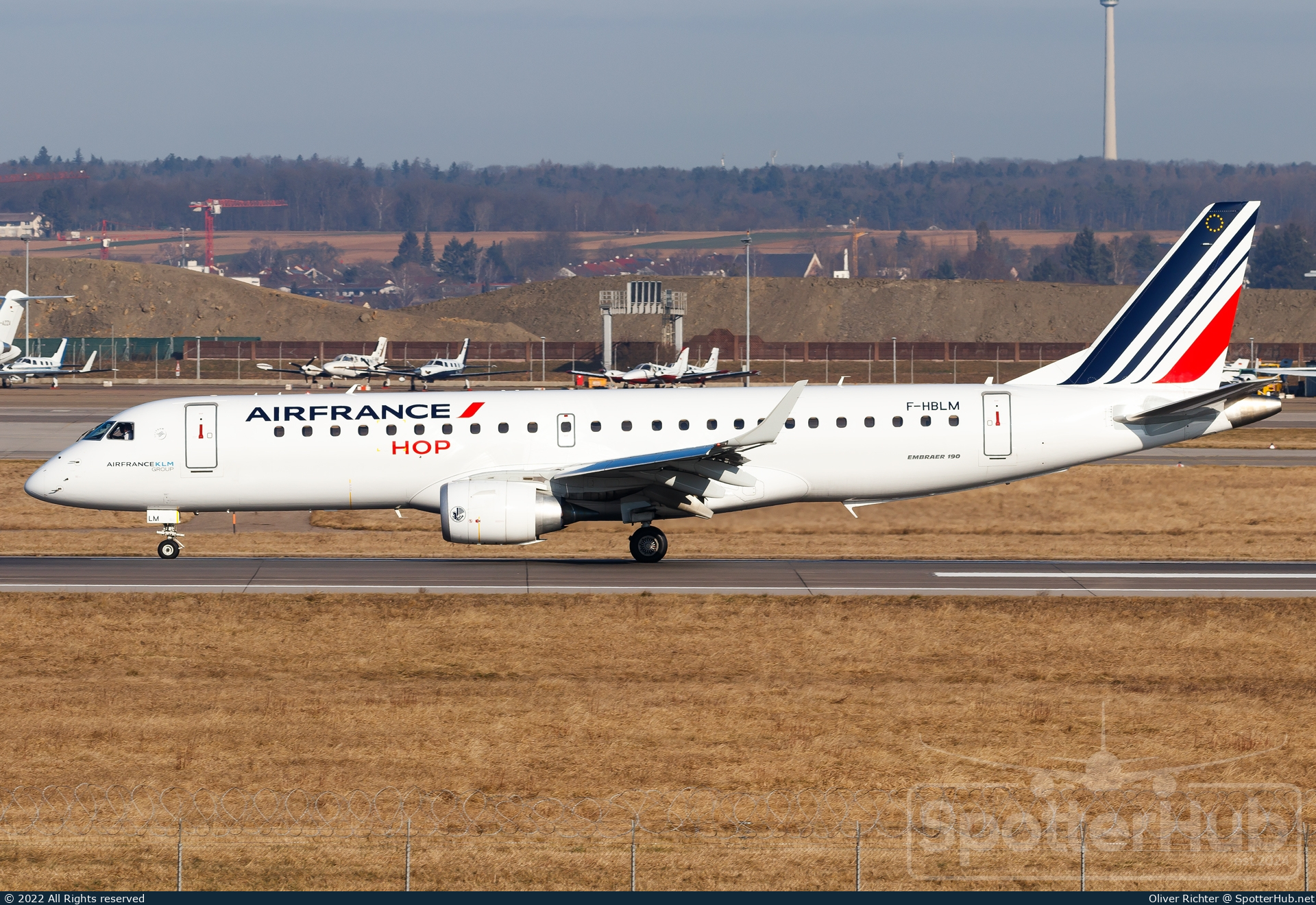 Photo of F-HBLM - Embraer ERJ-190STD operated by Air France HOP