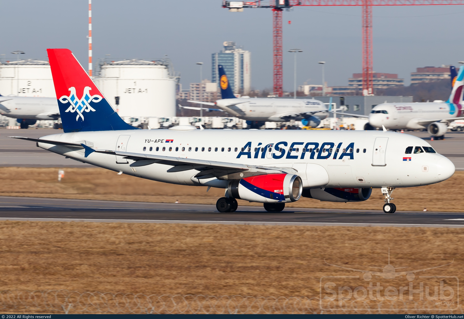 Photo of YU-APE - Airbus A319-132 operated by Air Serbia