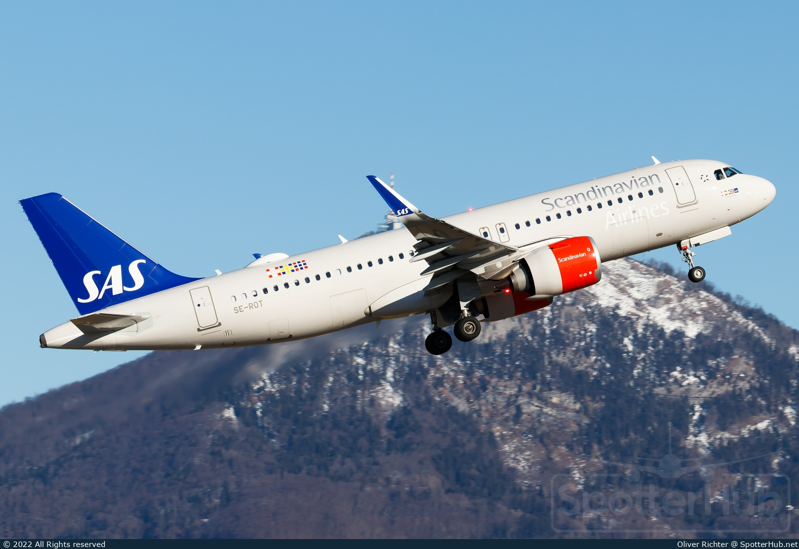 Photo of SE-ROT - Airbus A320-251N operated by SAS Scandinavian Airlines