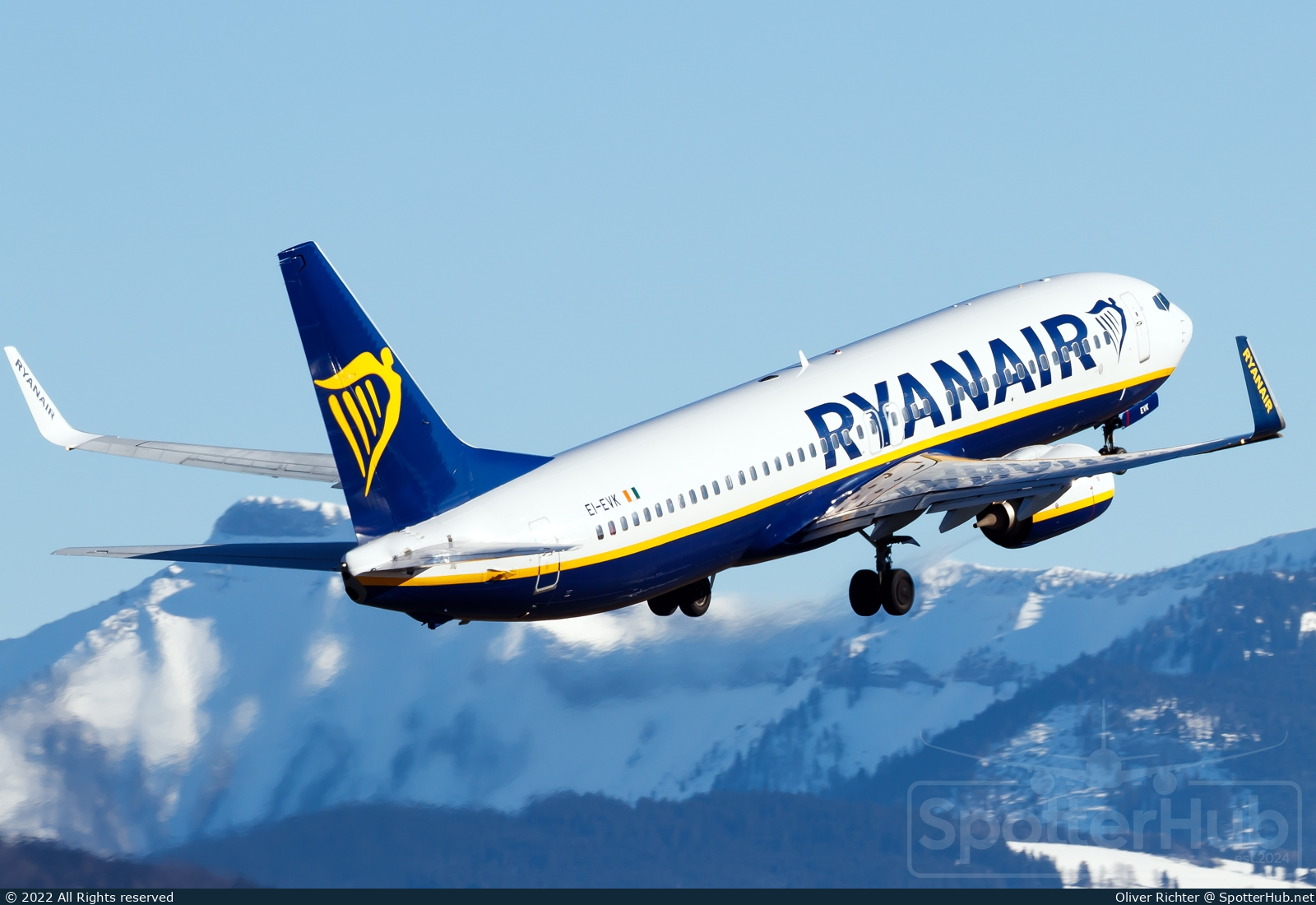Photo of EI-EVK - Boeing 737-8AS operated by Ryanair