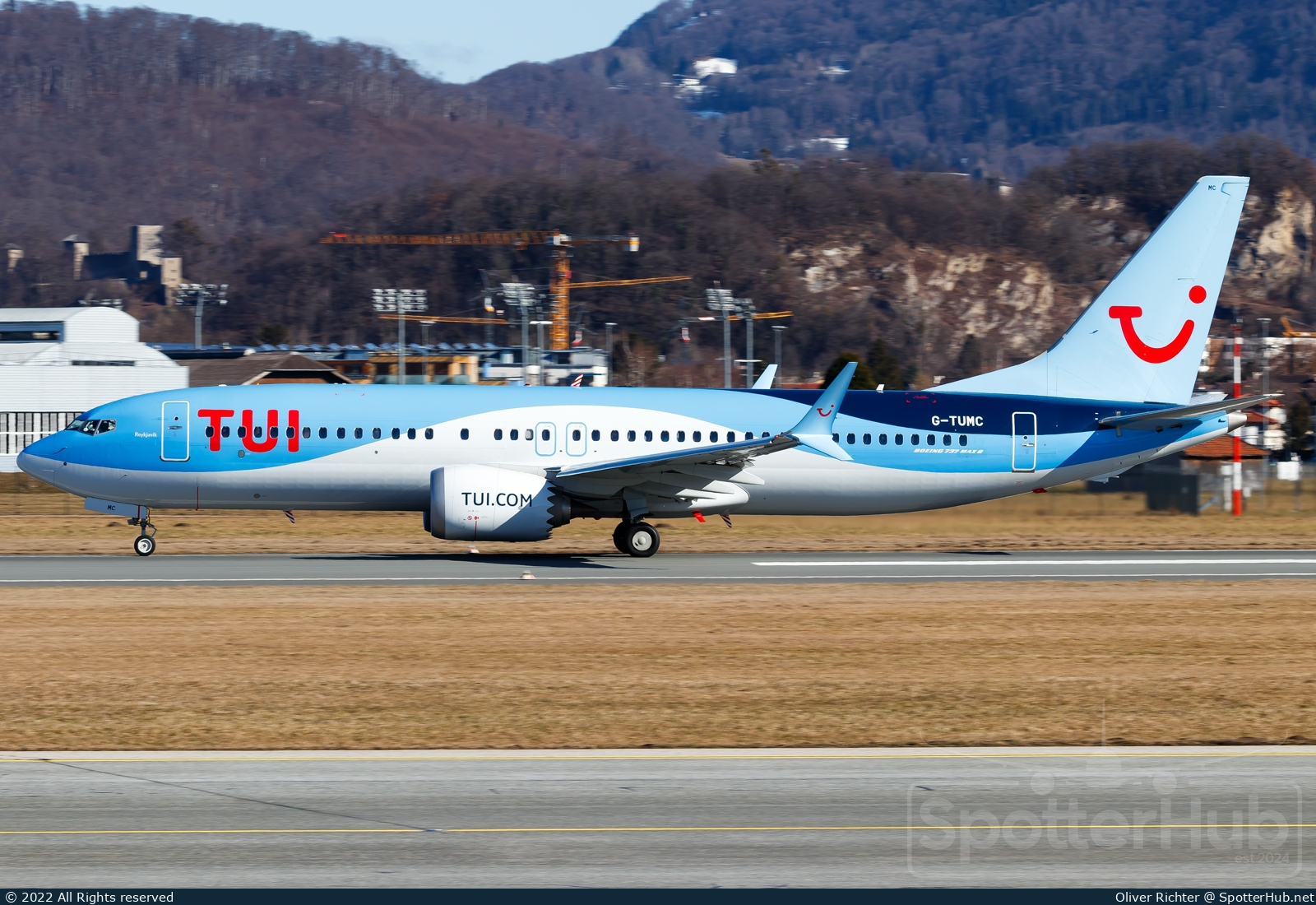 Photo of G-TUMC - Boeing 737 MAX 8 operated by TUI Airways