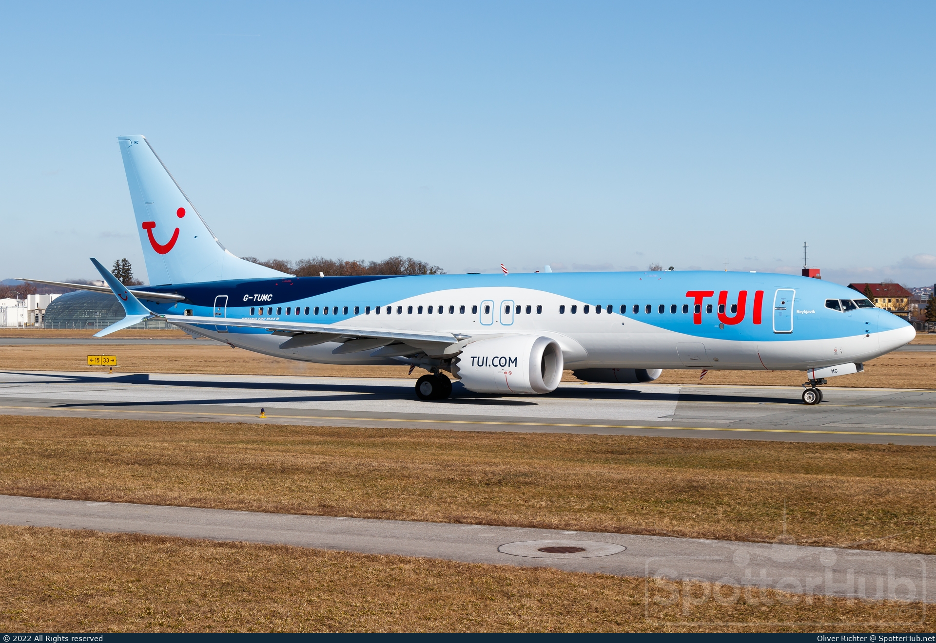 Photo of G-TUMC - Boeing 737 MAX 8 operated by TUI Airways