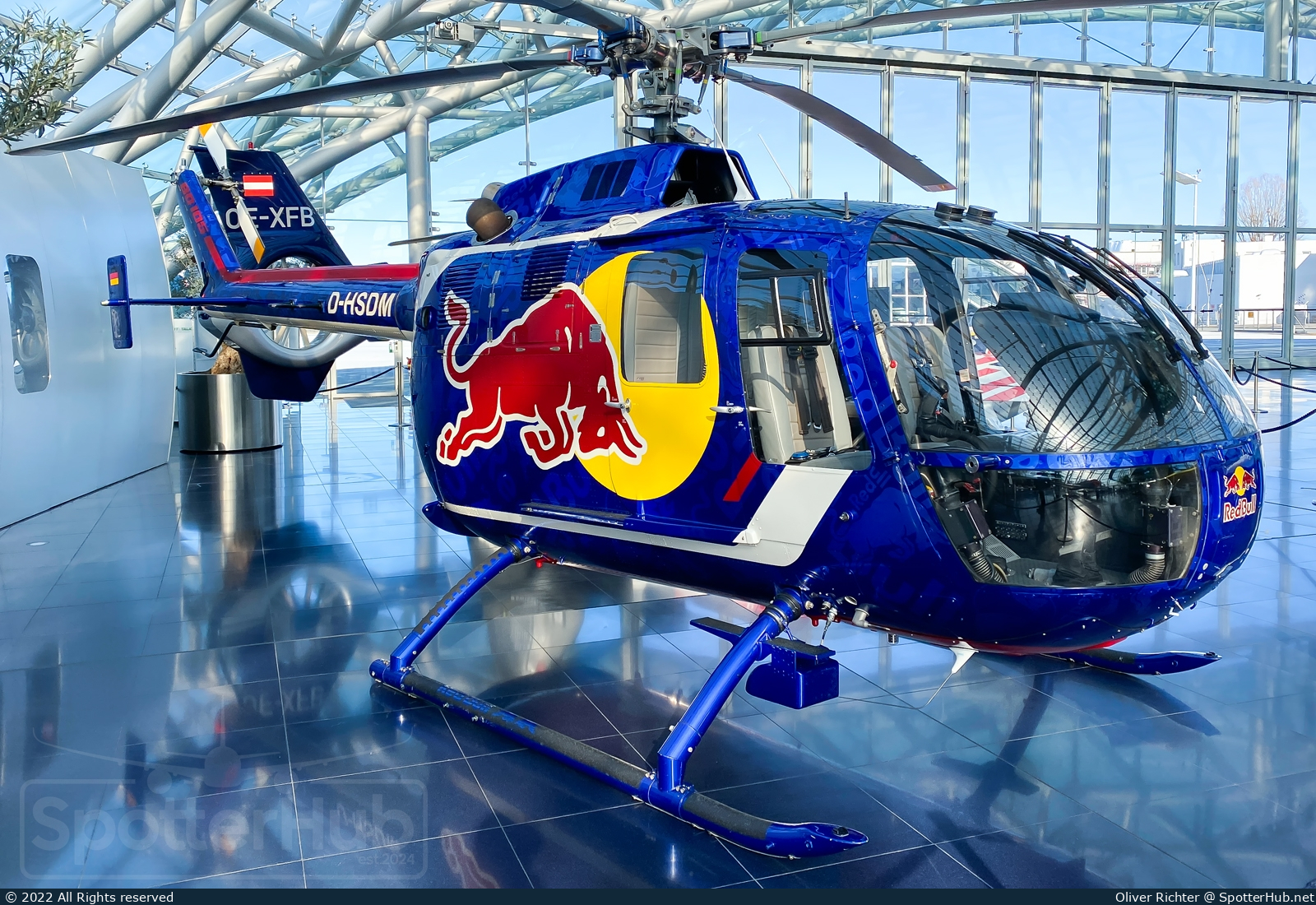 Photo of D-HSDM - MBB Bo 105CB operated by The Flying Bulls