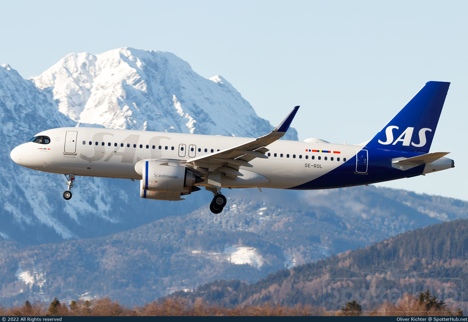 Photo of SE-ROL - Airbus A320-251N operated by SAS Scandinavian Airlines