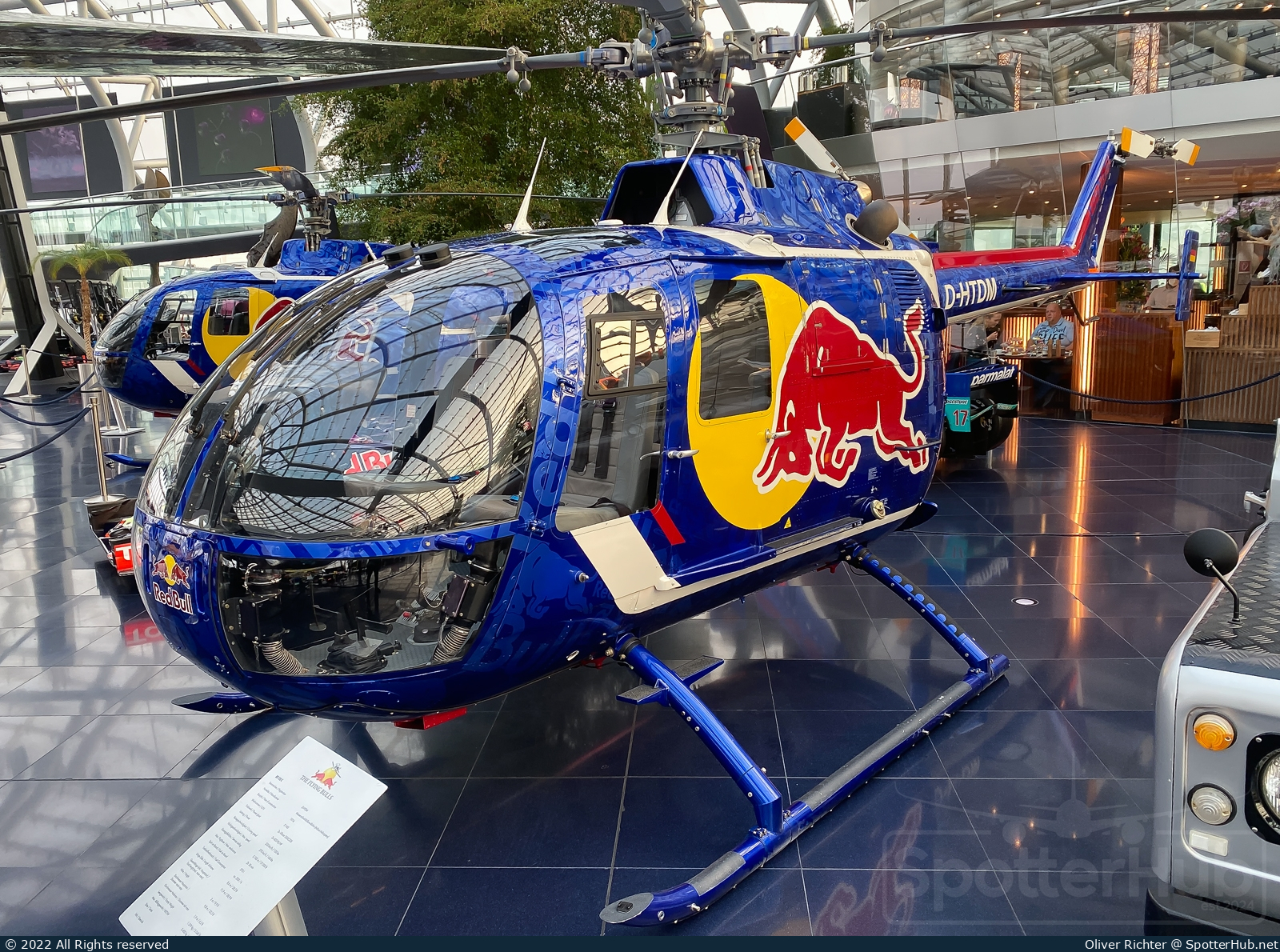 Photo of D-HTDM - MBB Bo 105CB operated by The Flying Bulls