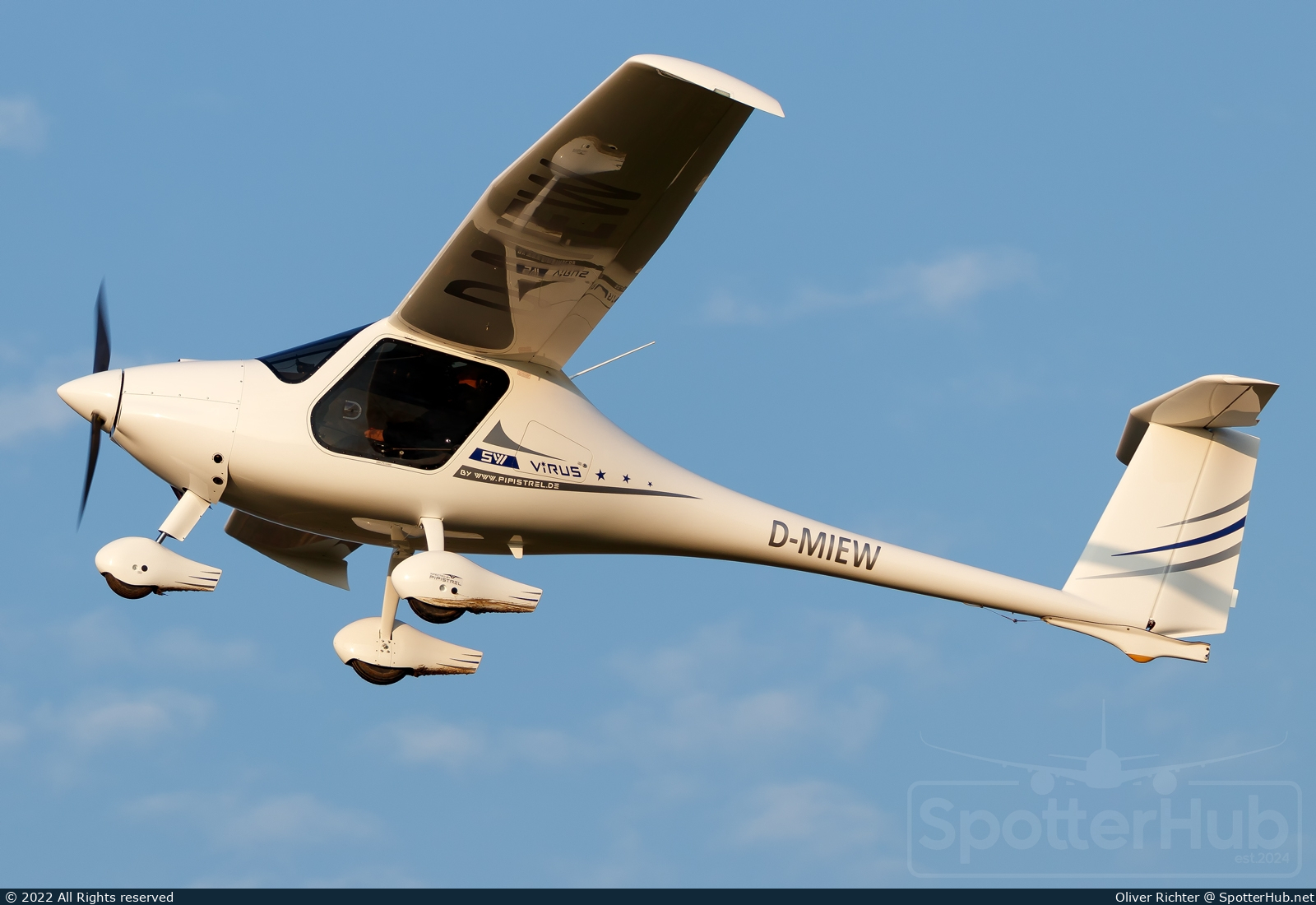 Photo of D-MIEW - Pipistrel Virus SW 100 operated by Flug GmbH