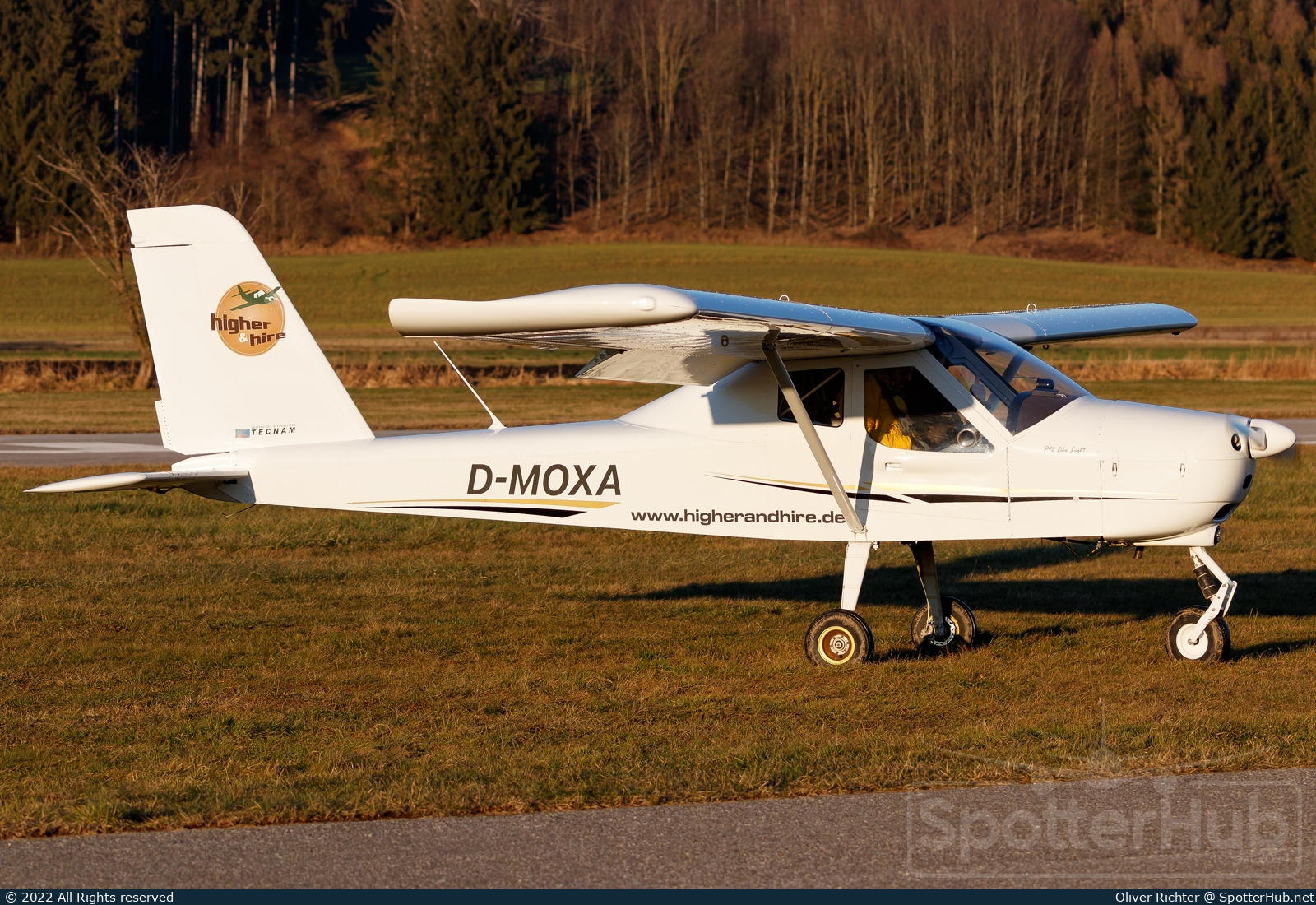 Photo of D-MOXA - Tecnam P92 Echo Light operated by Higher and Hire