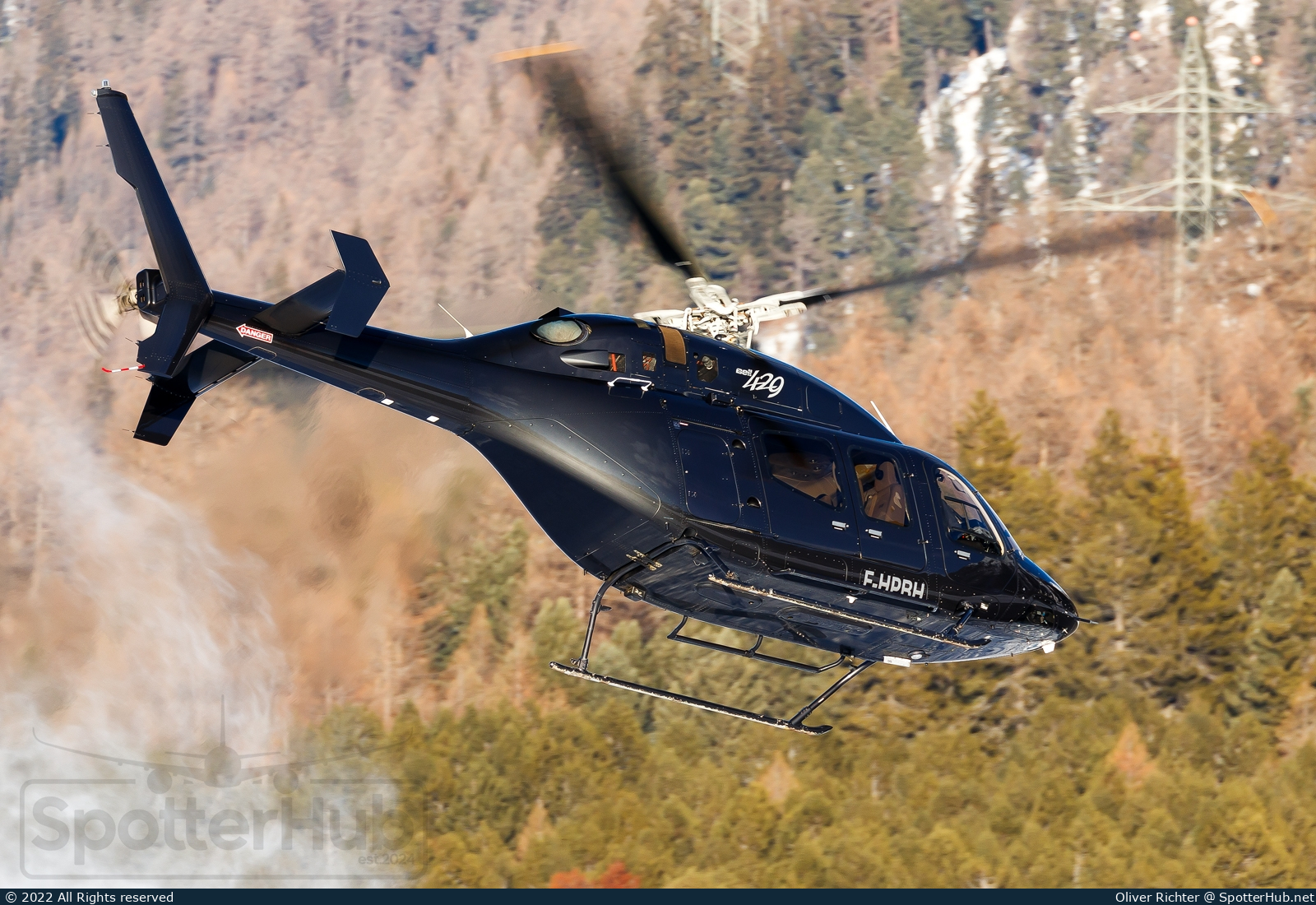 Photo of F-HPBH - Bell 429 GlobalRanger operated by Heli Securité