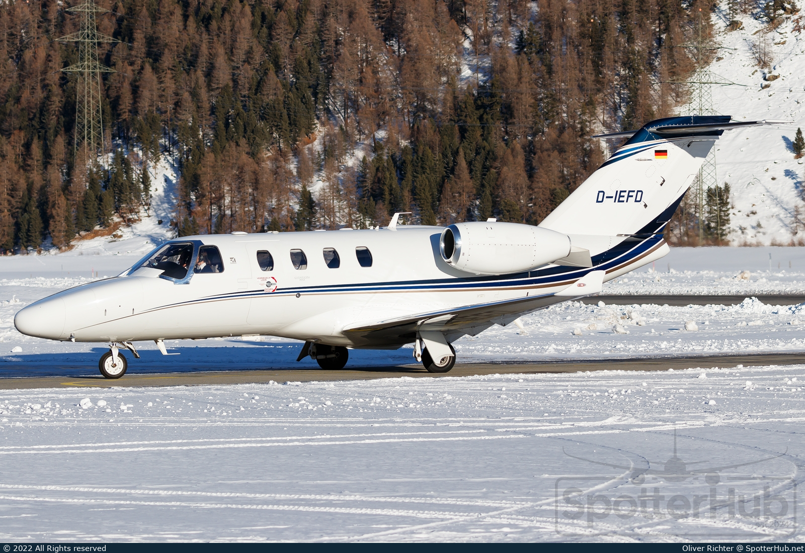 Photo of D-IEFD - Cessna 525 Citation M2 operated by E-Aviation