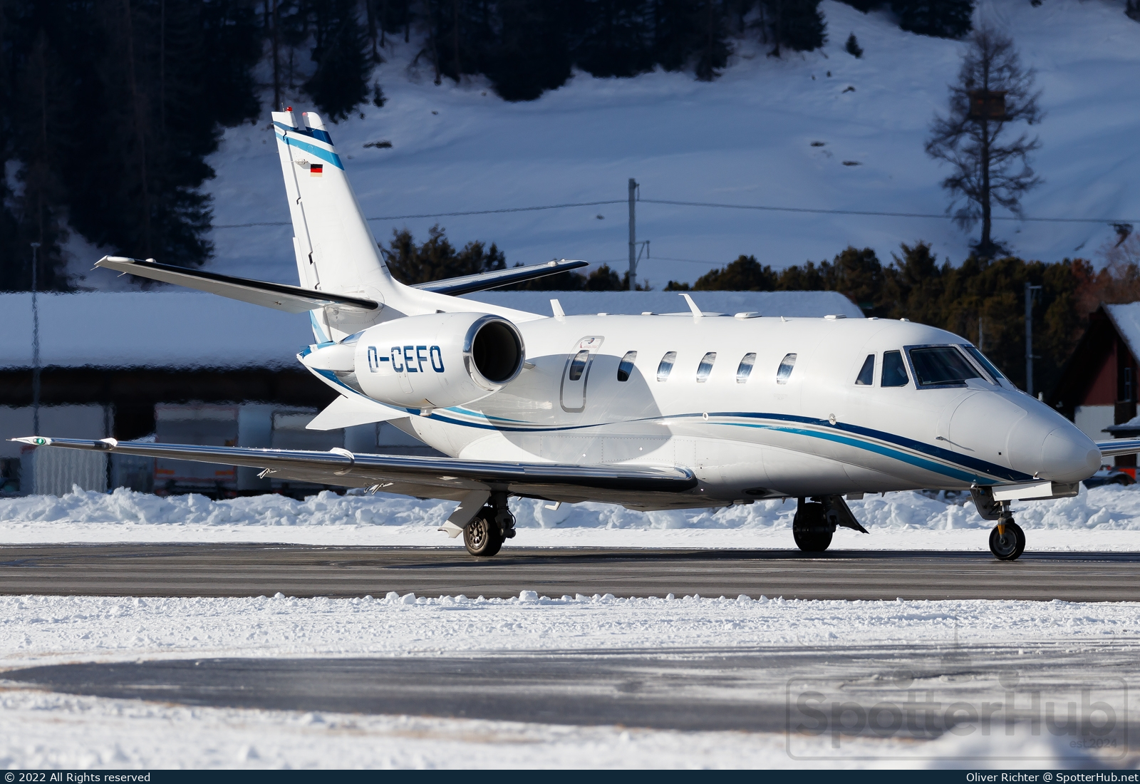 Photo of D-CEFO - Cessna 560XL Citation XLS+ operated by Air Hamburg