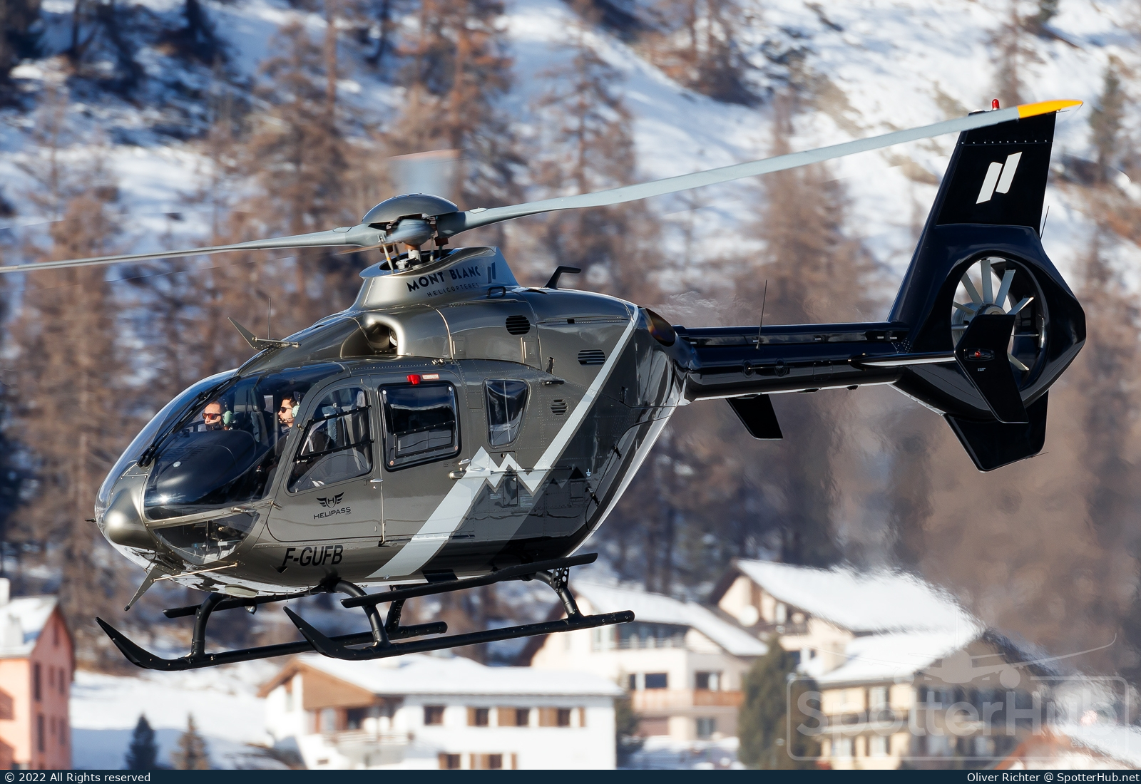 Photo of F-GUFB - Eurocopter EC135 T1 operated by Mont Blanc Hélicoptères