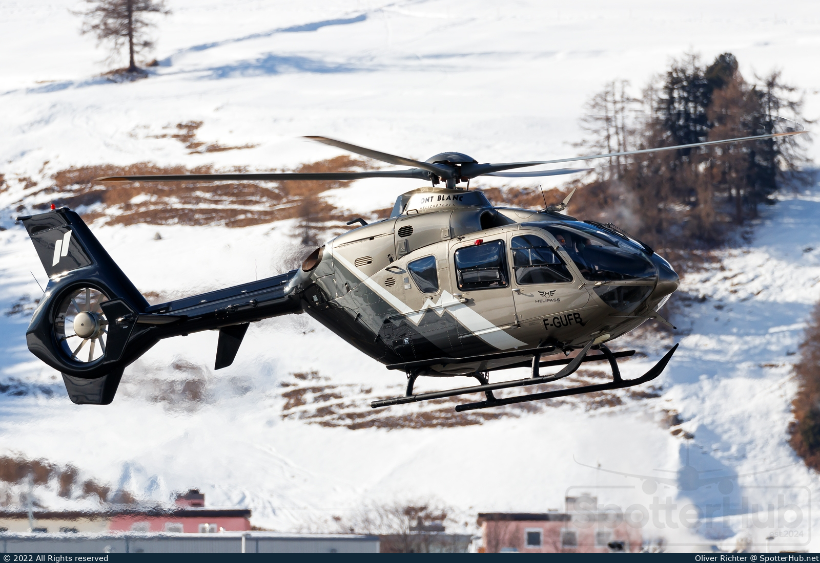 Photo of F-GUFB - Eurocopter EC135 T1 operated by Mont Blanc Hélicoptères