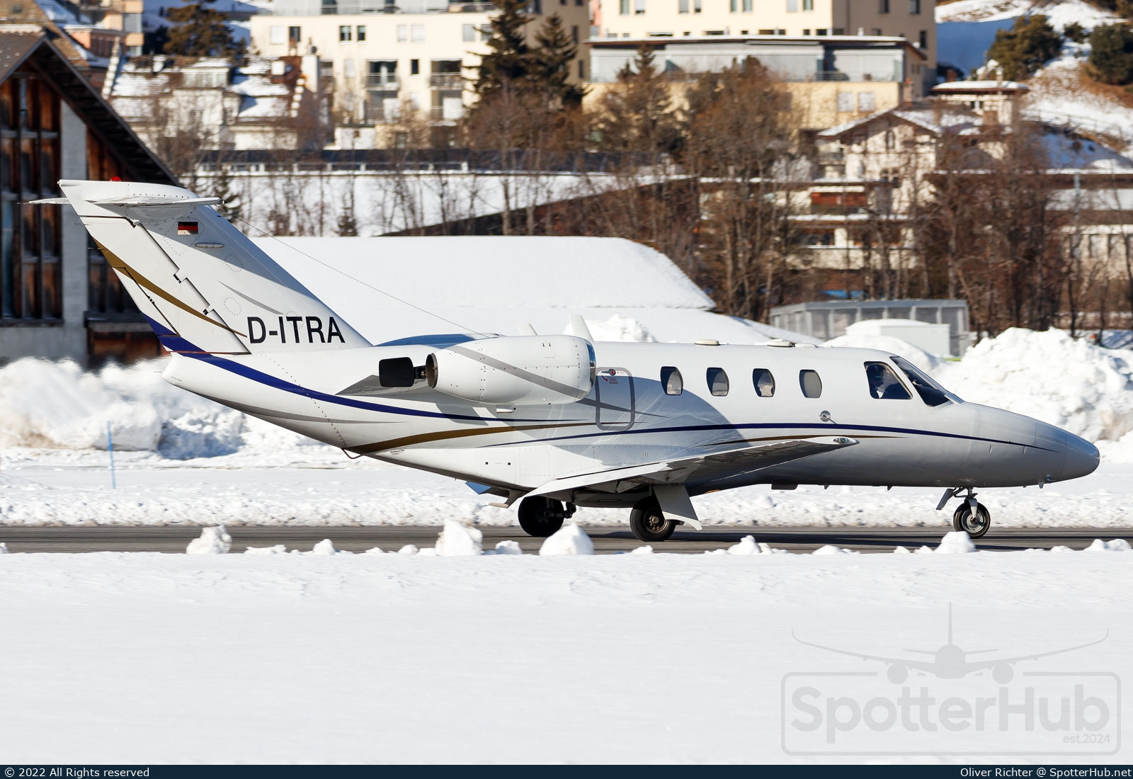 Photo of D-ITRA - Cessna 525 CitationJet operated by transavia Fluggesellschaft