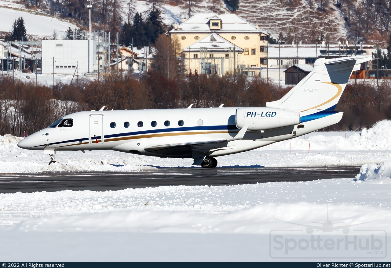 Photo of PH-LGD - Embraer Legacy 500 operated by Air Service Liège
