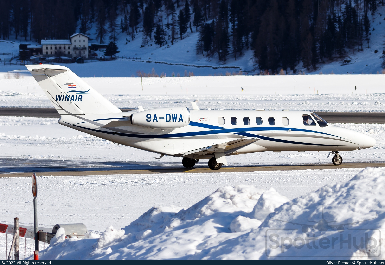 Photo of 9A-DWA - Cessna 525A CitationJet CJ2+ operated by Winair